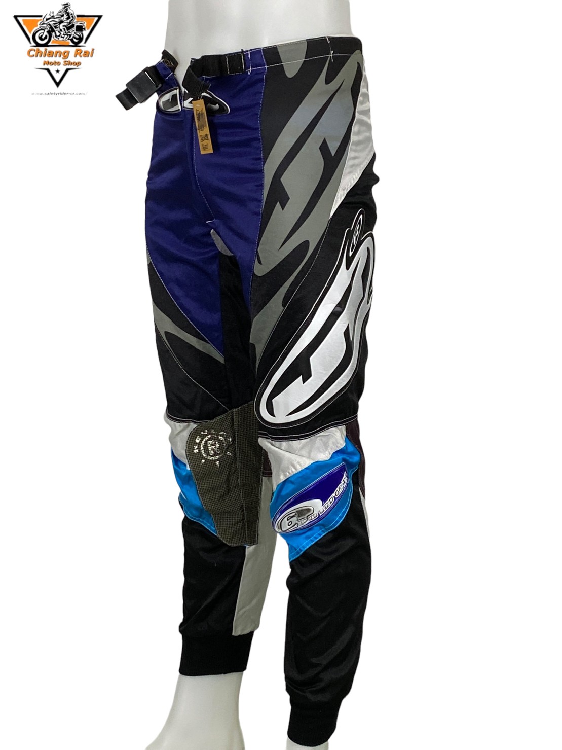 กางเกงขี่มอเตอร์ไซด์ ( มือสอง ) E&A 422: เอว 30" ยาว 28" **JT**