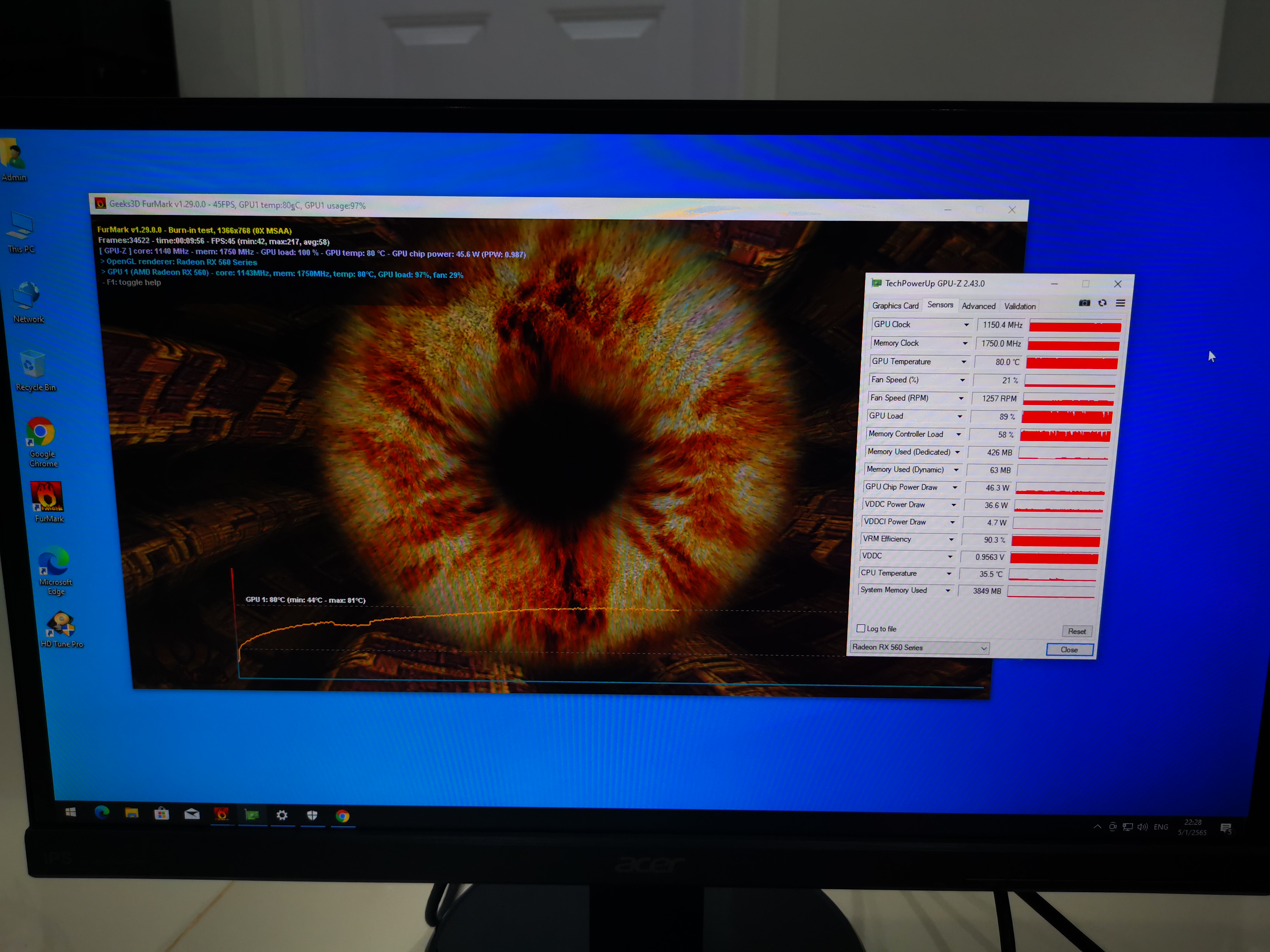 MSI RX 560 Aero ITX 4G OC