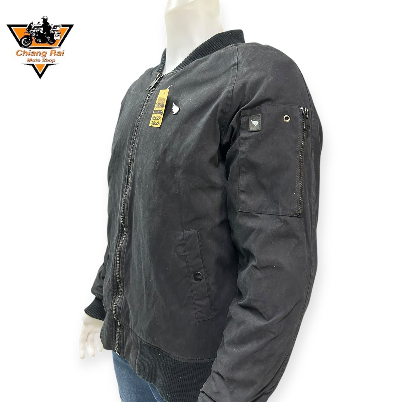 เสื้อขี่มอเตอร์ไซด์( มือสอง) CRSB 022 : อก 42" ยาว 27" (M) **Saint**