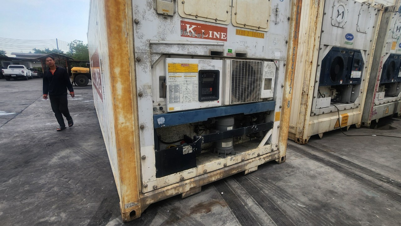 ตู้คอนเทนเนอร์ ตู้คอนเทนเนอร์ห่้องเย็น ตู้เย็น ตู้คอนเทนเนอร์เปล่า refer container