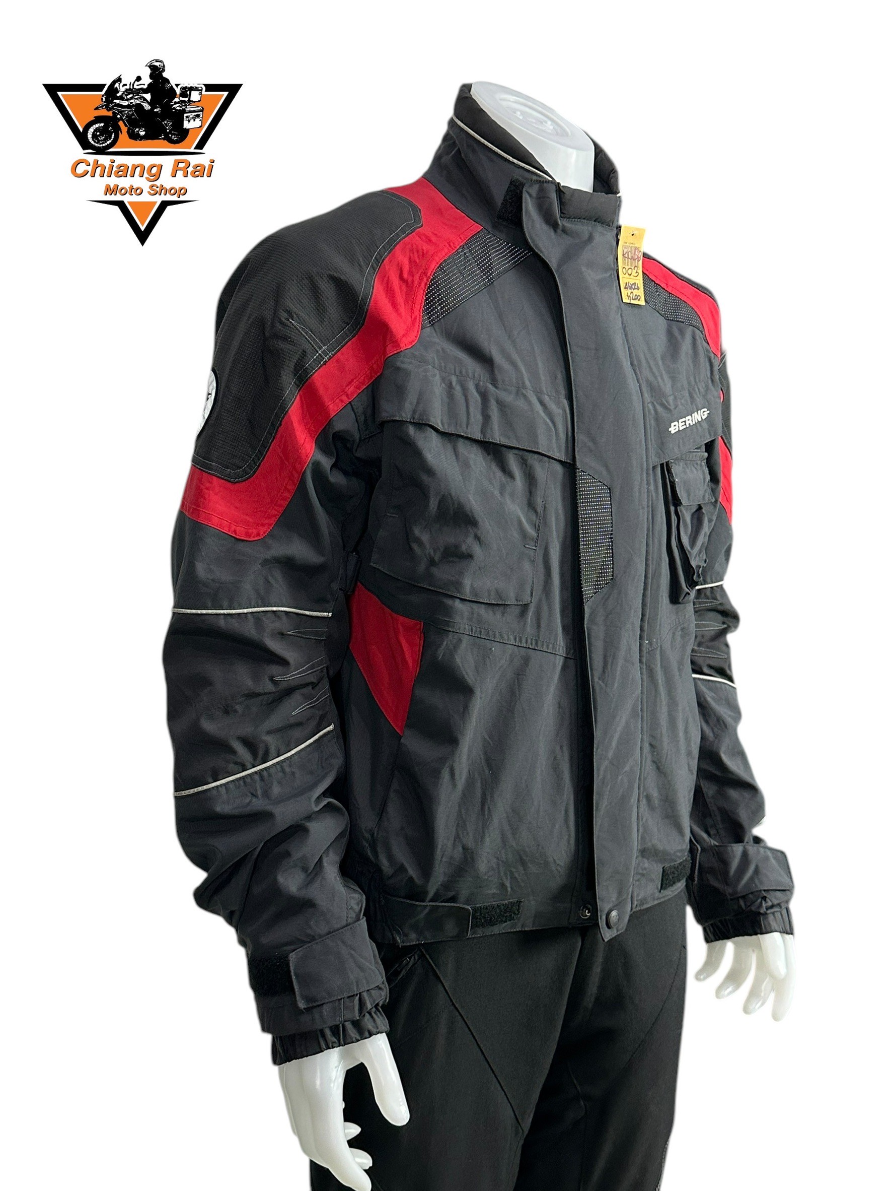 เสื้อขี่มอเตอร์ไซด์( มือสอง) CRSB 003 : อก 46" ยาว 26" (L) **BERING**