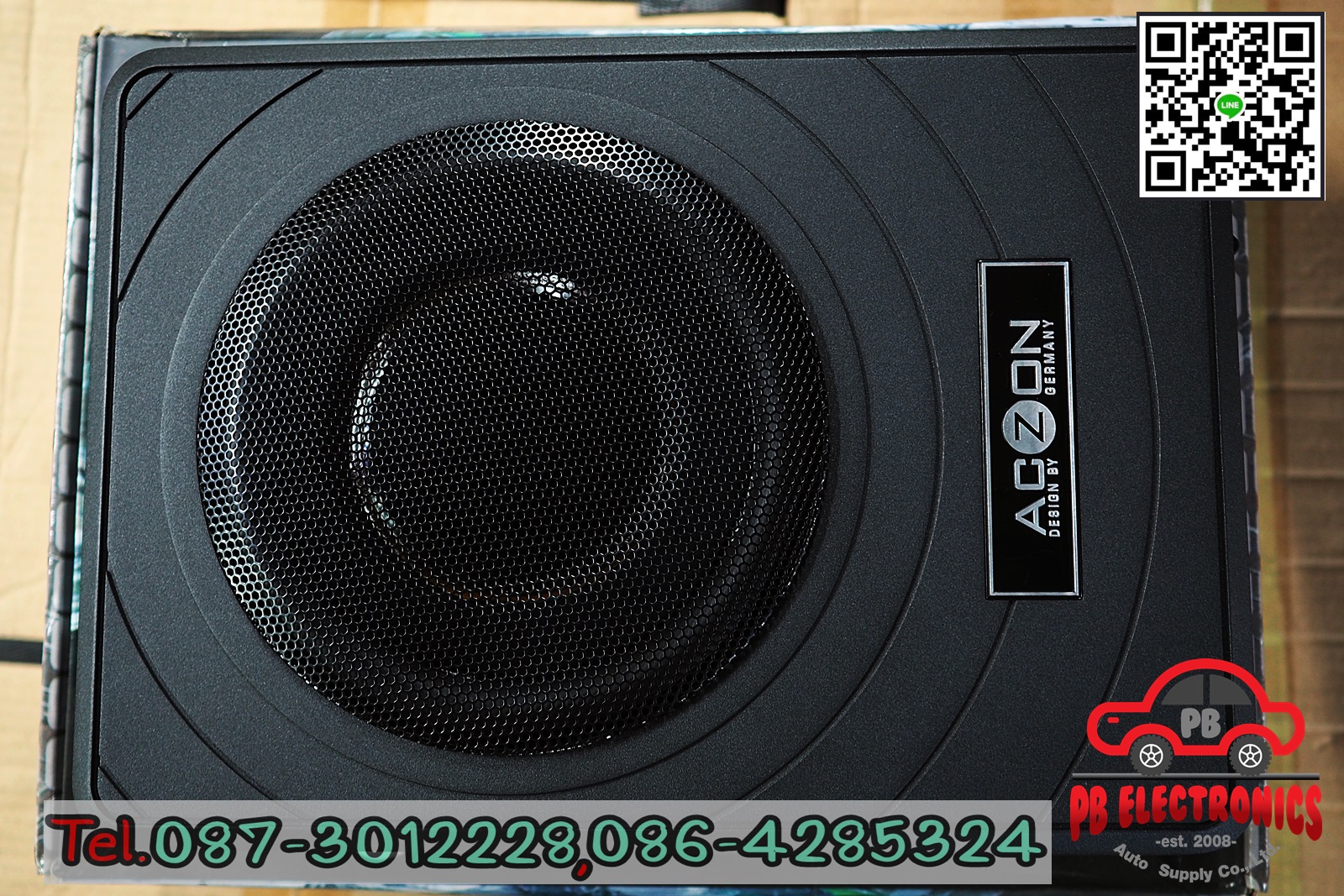 SubBox 8'' Aczon รุ่น Ultra Bass