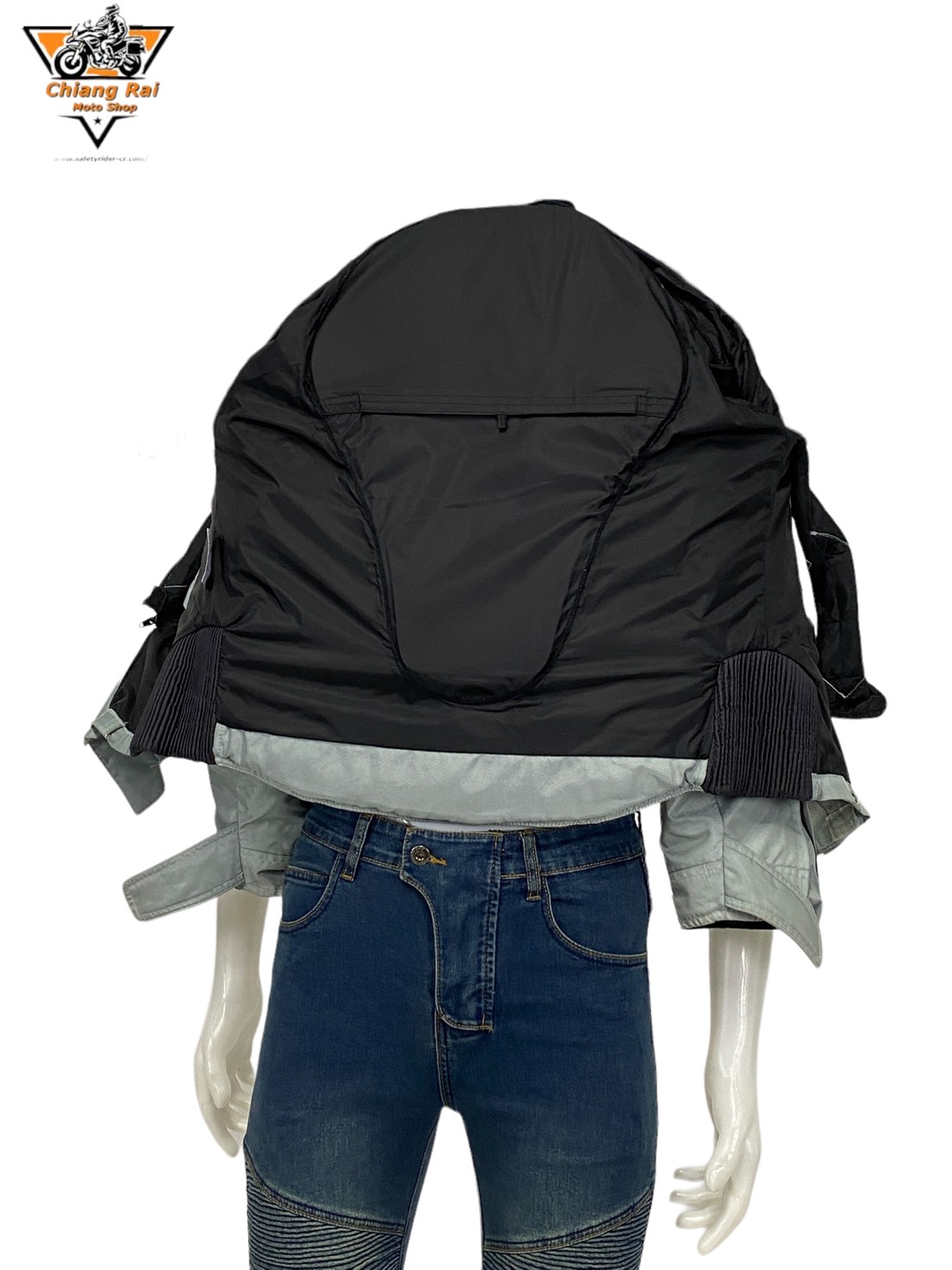 เสื้อขี่มอเตอร์ไซด์( มือสอง) RCSA 512: อก 44" ยาว 24" (M) **UM**