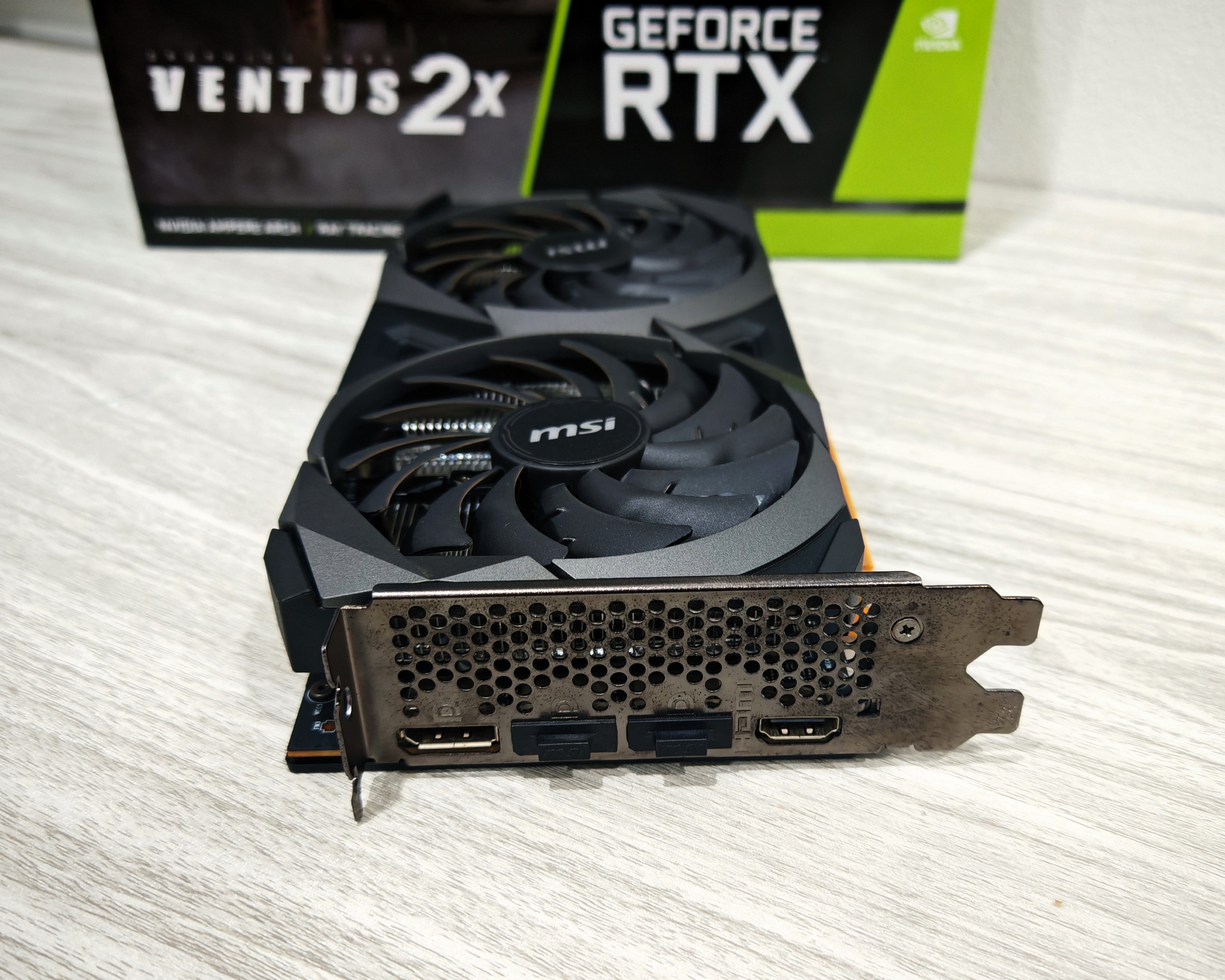 MSI RTX 3060 VENTUS 2X 12G OC GDDR6 (LHR)