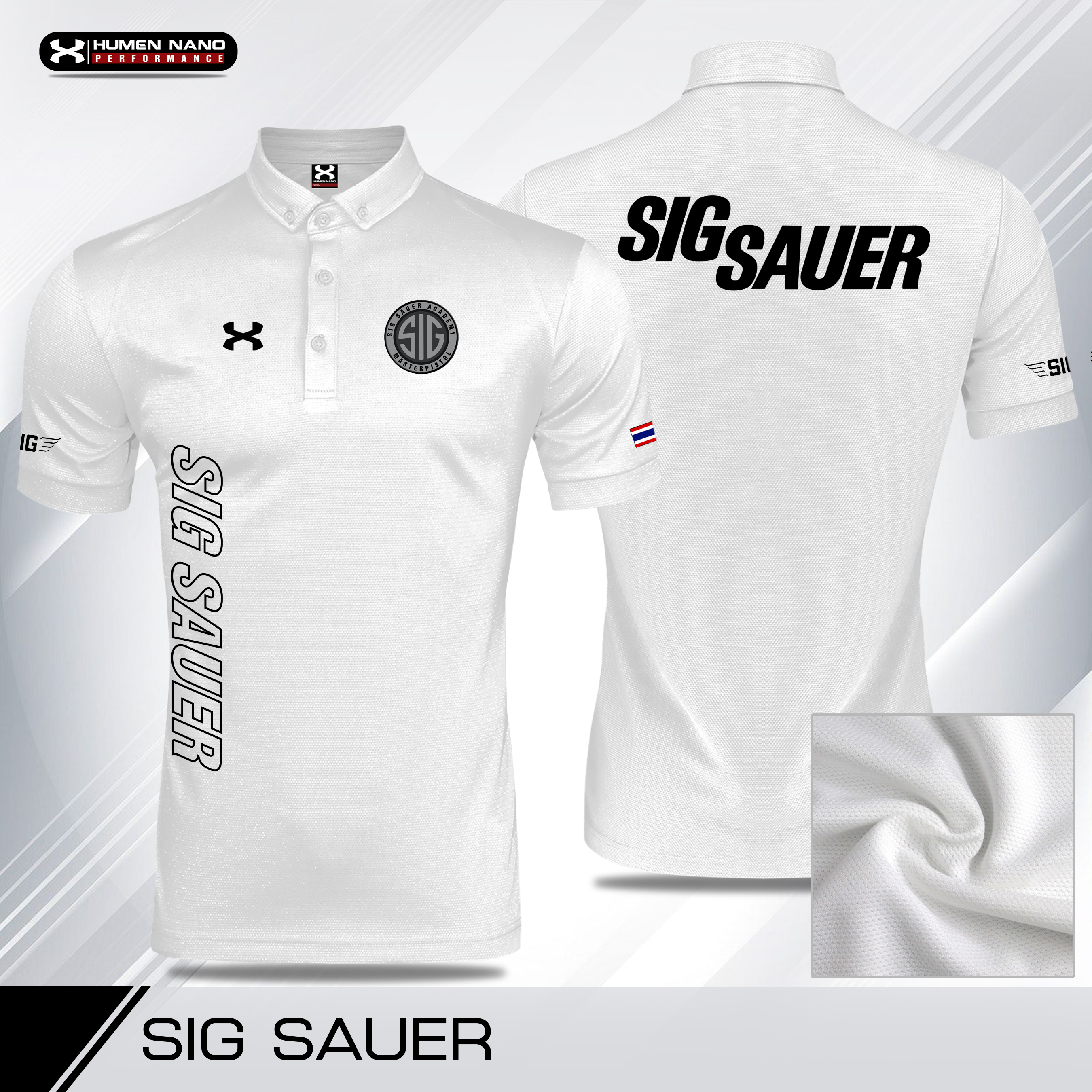 TC8 เสื้อโปโลSIG SAUER