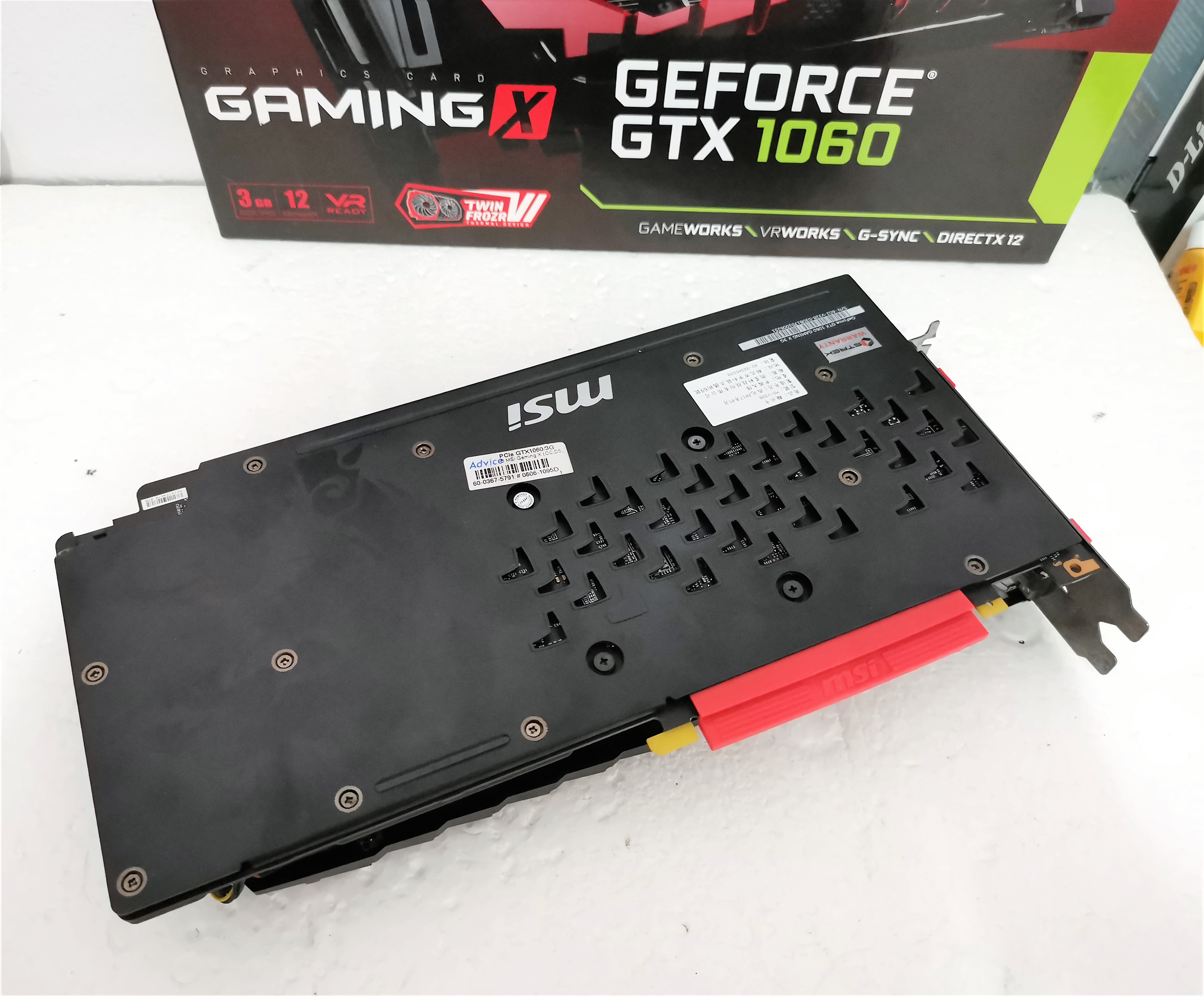 VGA MSi GTX 1060 3G Gaming X