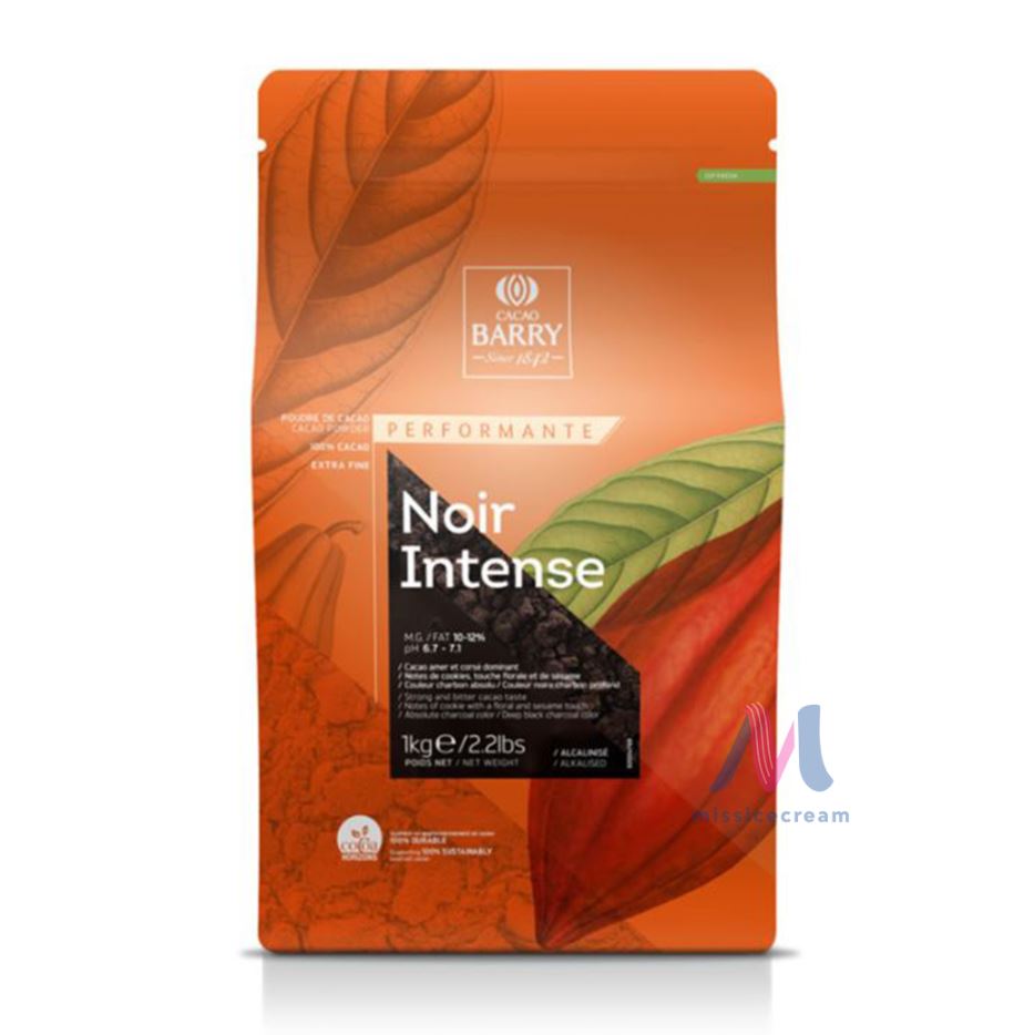 NCP1000 ผงโกโก้สีดำเข้ม 1 kg. (Noir Intense Cacao Barry)