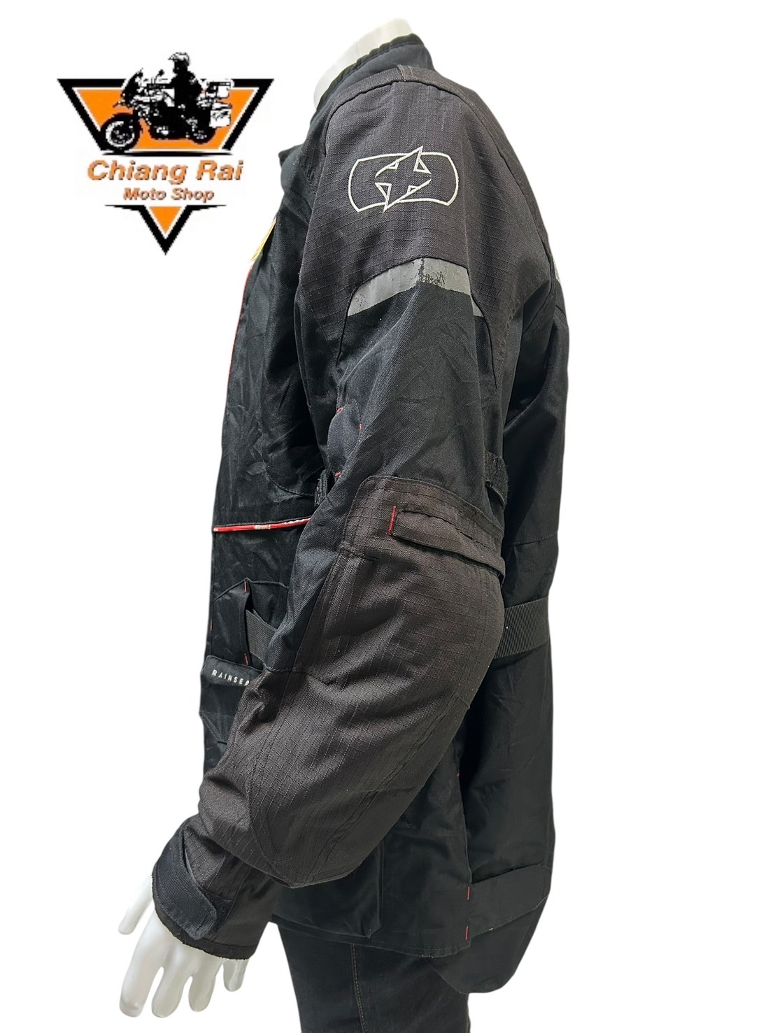 เสื้อขี่มอเตอร์ไซด์( มือสอง) RCTA 790 อก 54" ยาว 31 (2XL) **Oxford**