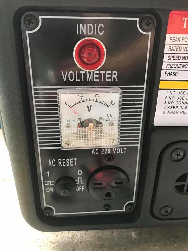 เครื่องปั่นไฟ Tiger รุ่น TG-950 MD