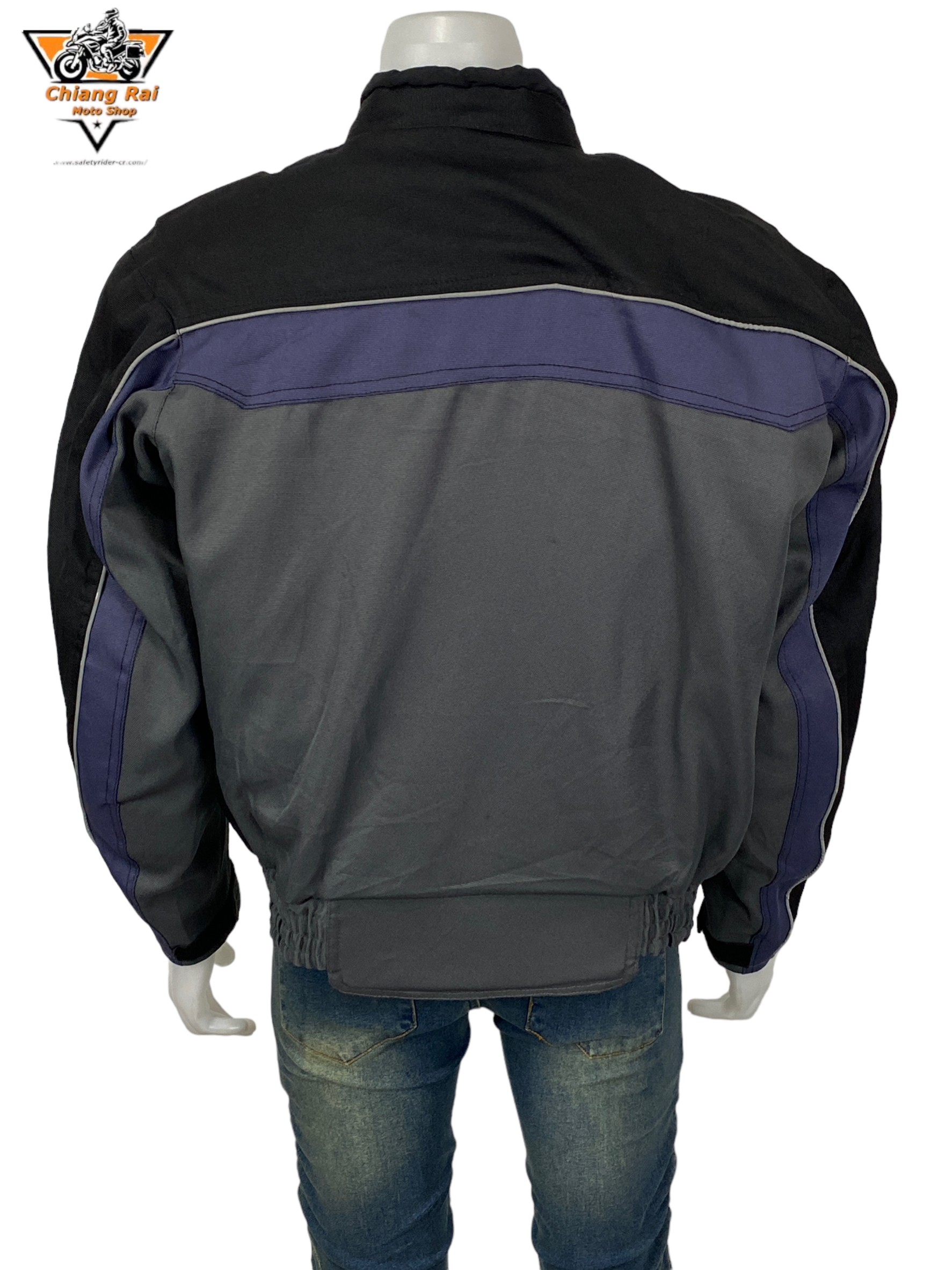 เสื้อขี่มอเตอร์ไซด์( มือสอง) RCSA 723: อก 52" ยาว 25" (XL)**mike**