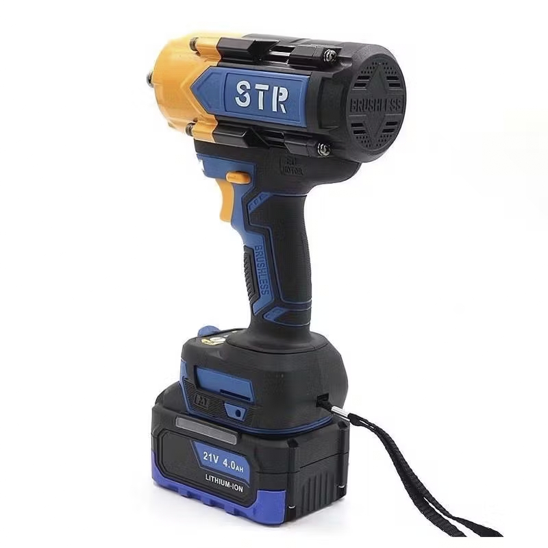 บล็อกไฟฟ้าไร้สาย ยี่ห้อ STR 21V รุ่น ST-780 แรงบิด 1,100 นิวตัน