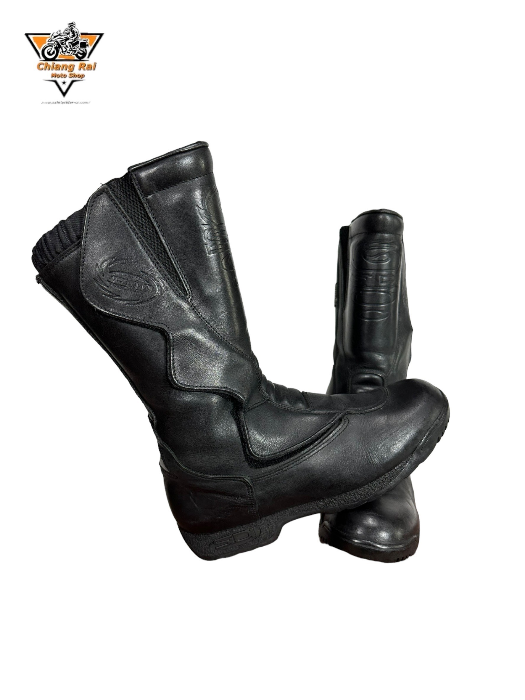 รองเท้าขี่มอเตอร์ไซด์( มือสอง) RCBS-552 Size ขนาดจากป้าย 39:EUR / 6:UK / 24.1:Cm.(SIDI)