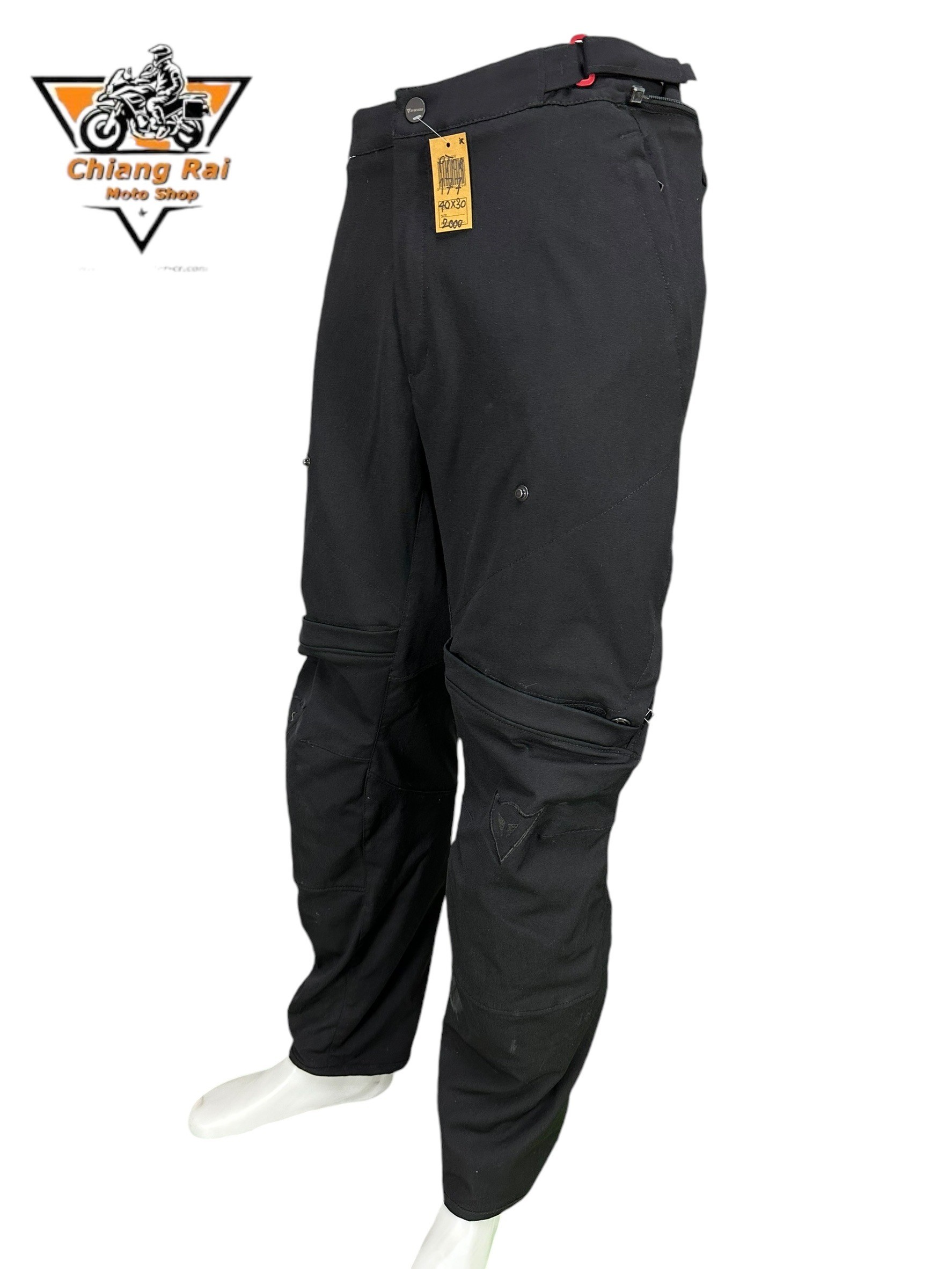 กางเกงขี่มอเตอร์ไซด์ ( มือสอง ) PTCR 177 : เอว 40" ยาว30 " dainese