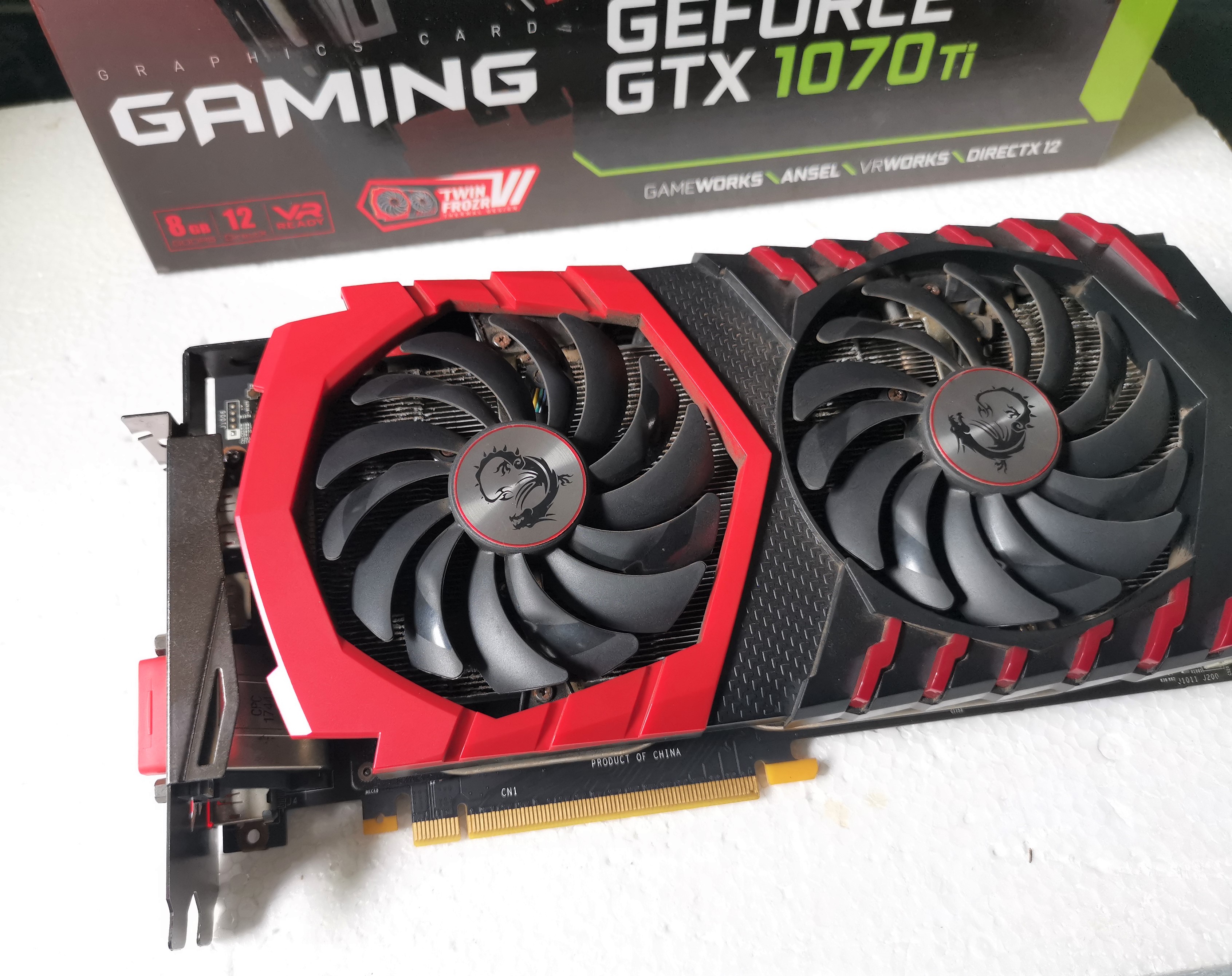 VGA MSI Gaming GTX 1070 TI 8G