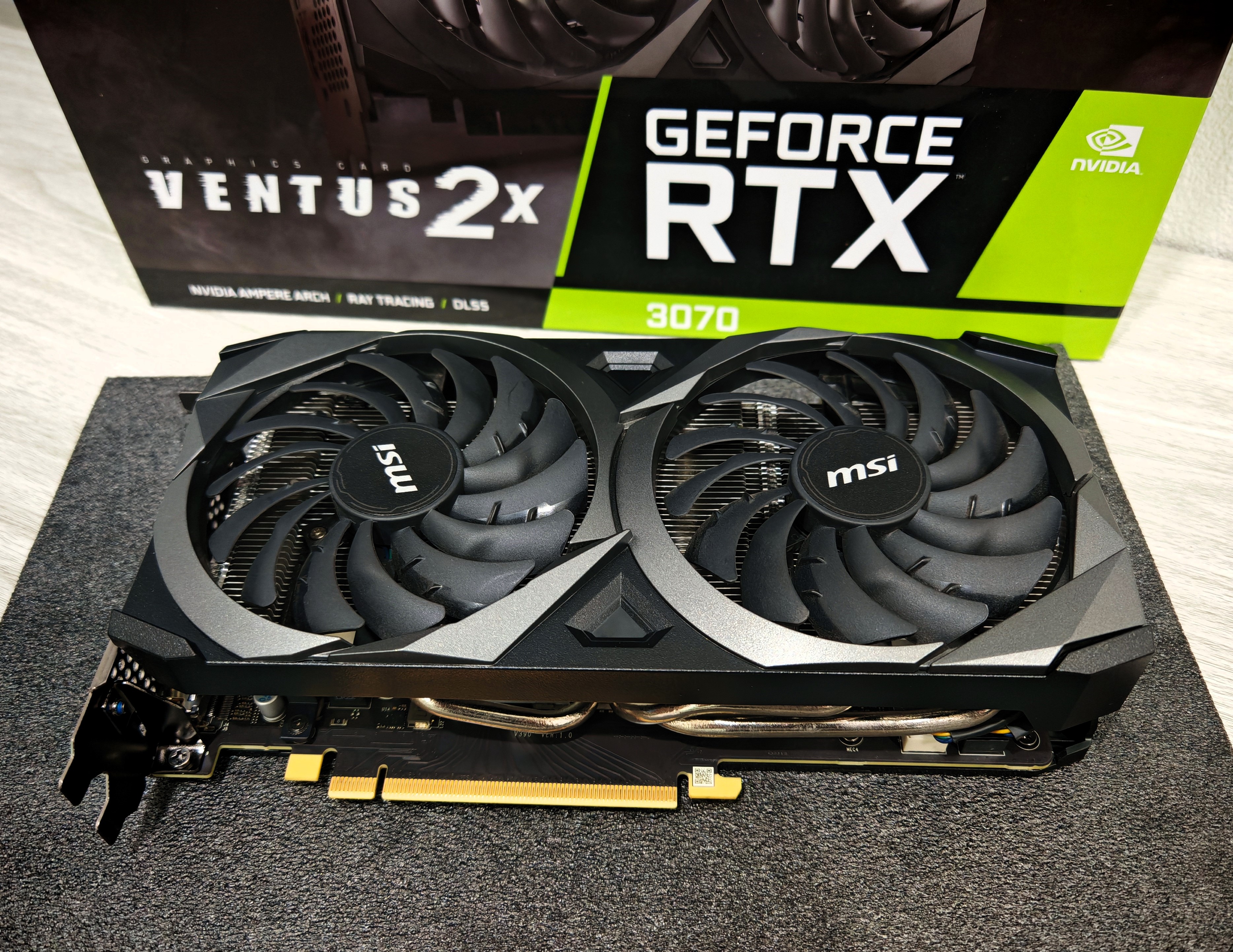 MSI Ventus 2X RTX 3070 8GB OC LHR GDDR6