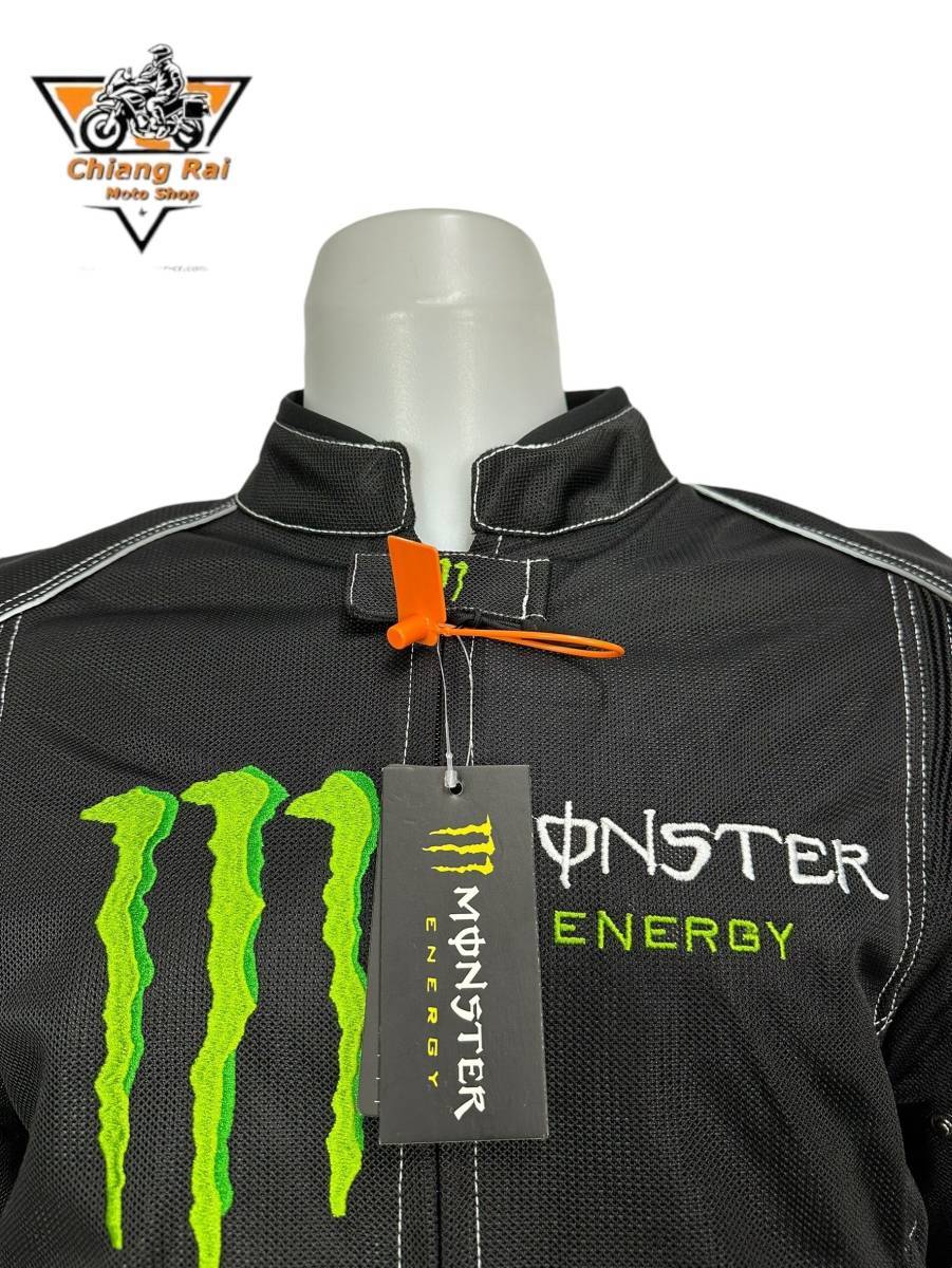 เสื้อขี่มอเตอร์ไซด์แบบ Air Flow (ดำ-เขียว) เบอร์ XL : อก 44" ยาว 26" (Air Flow)