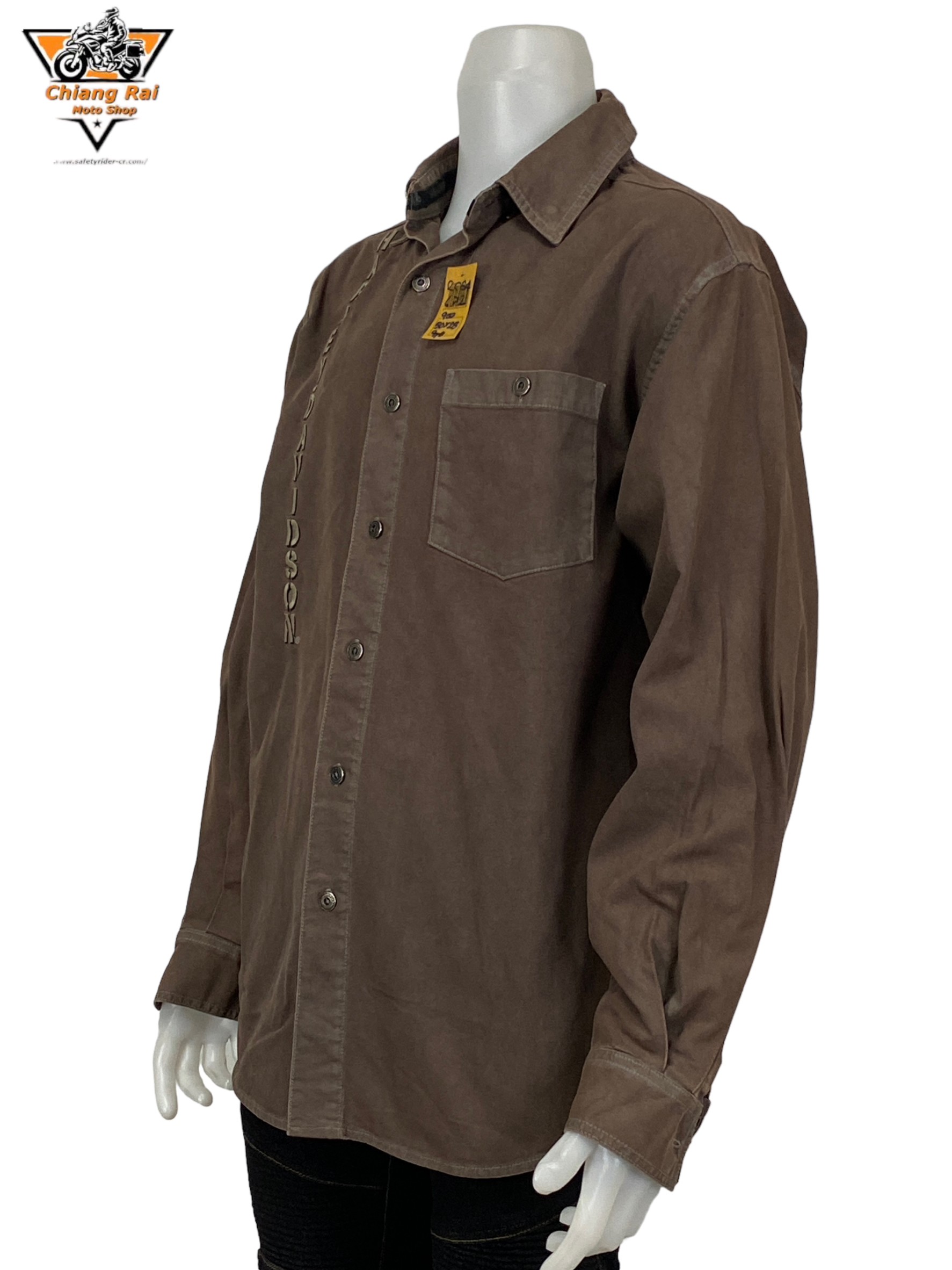 เสื้อขี่มอเตอร์ไซด์( มือสอง) RCSA 672: อก 50" ยาว 28" (XL)**HARLEYDAVIDSON**