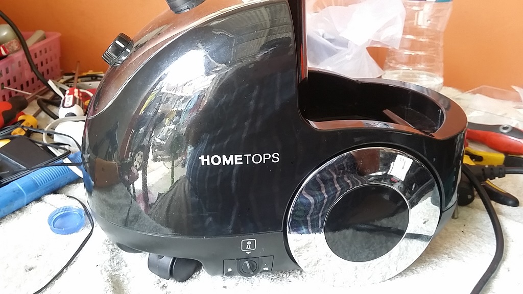 ซ่อมเตารีดไอน้ำ ยี่ห้อ HOMETOPS รุ่น LS-688D อาการไอน้ำไม่ออก