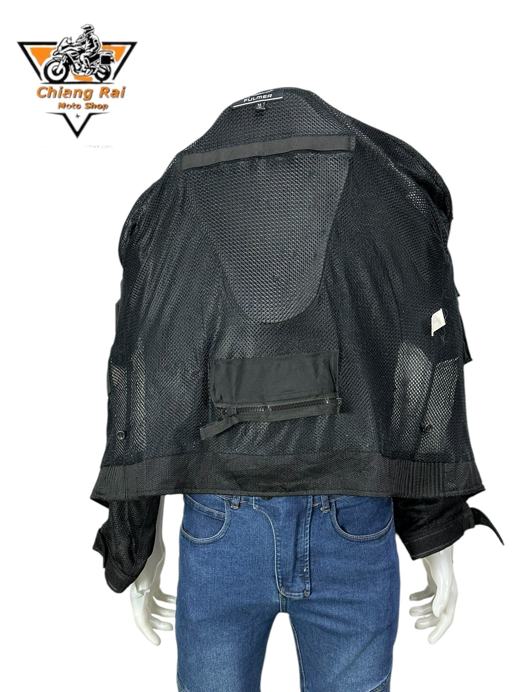 เสื้อขี่มอเตอร์ไซด์( มือสอง) RCSA 955 : อก 46" ยาว 27" (L) **FULMER**