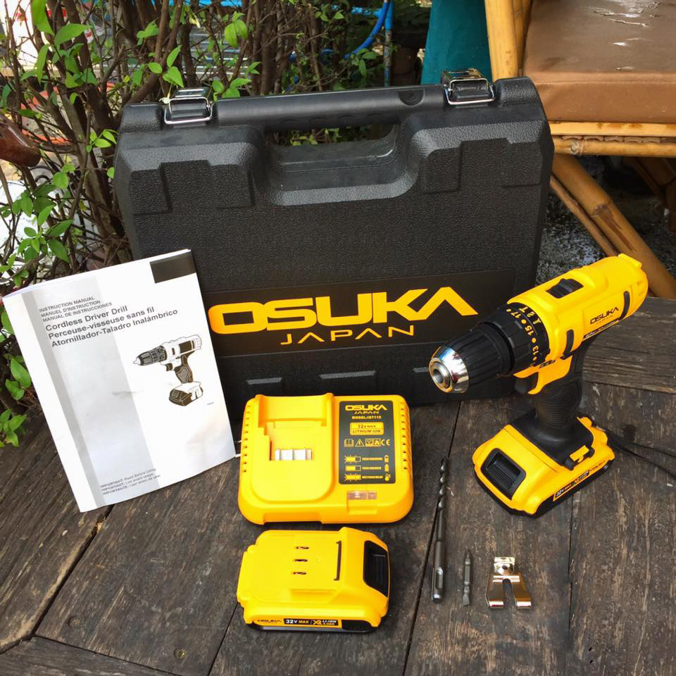 สว่านแบต3ระบบ รุ่นOSUKA 32V