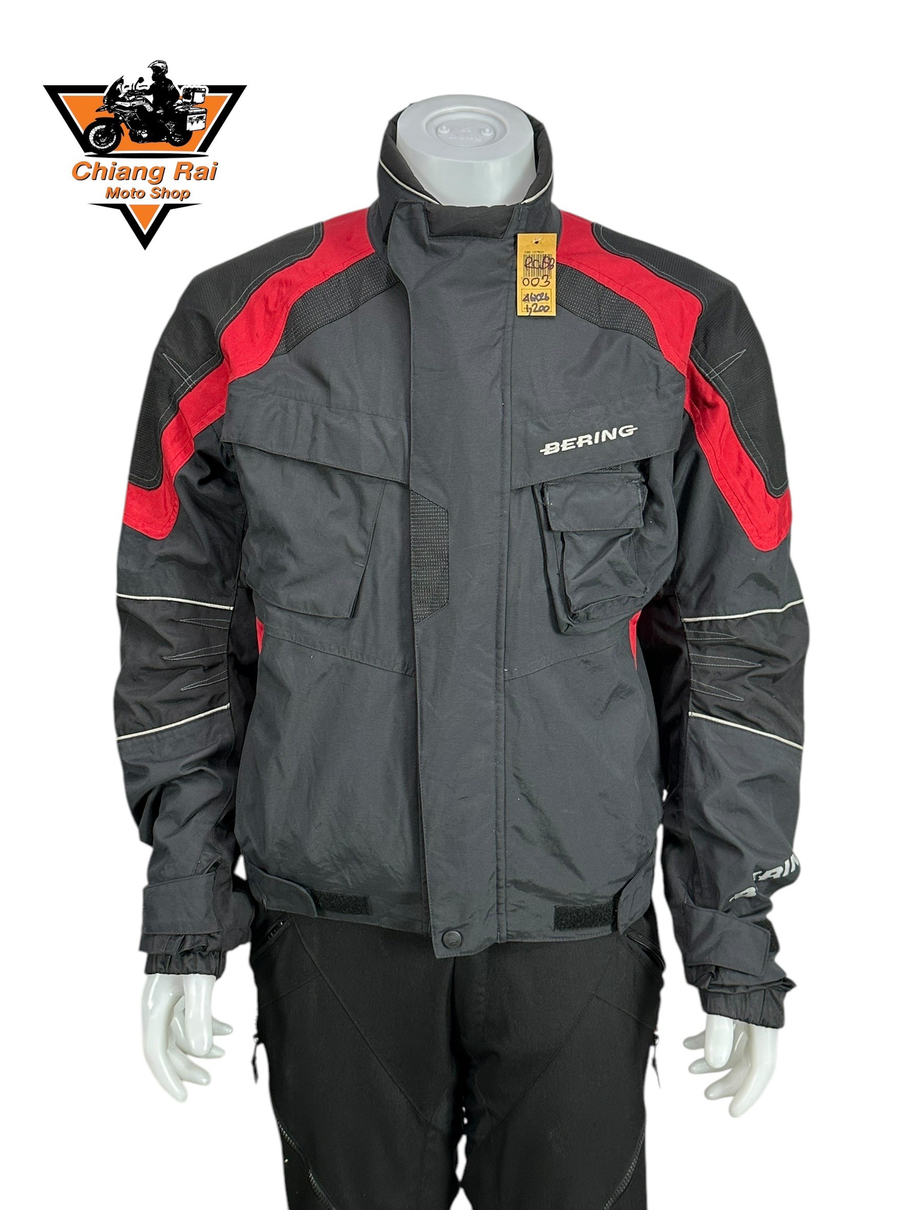 เสื้อขี่มอเตอร์ไซด์( มือสอง) CRSB 003 : อก 46" ยาว 26" (L) **BERING**