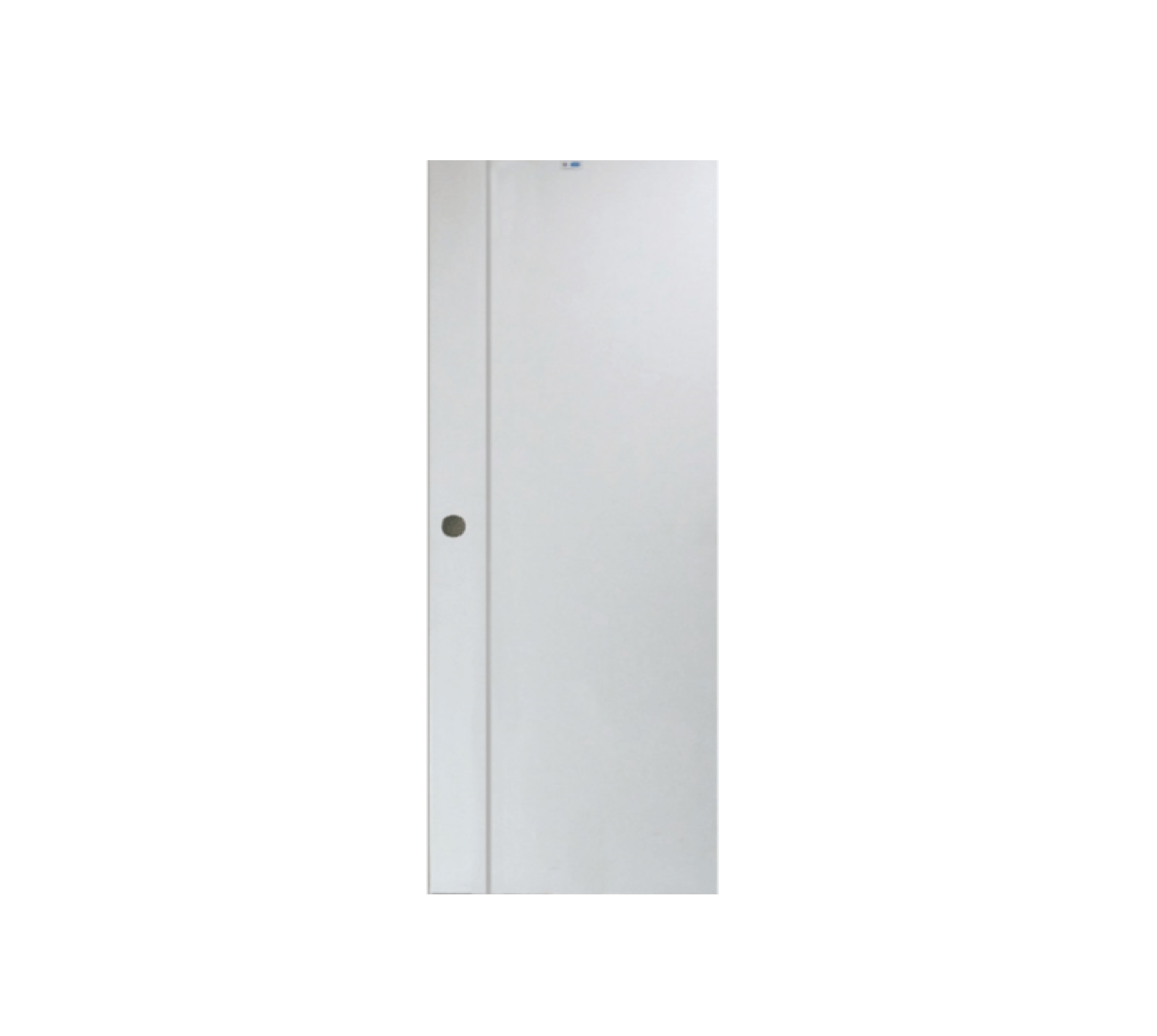 ประตู UPVC MG1 เซาะร่อง 70x200 ซม. สีขาว (ไม่เจาะ) PEOPLE