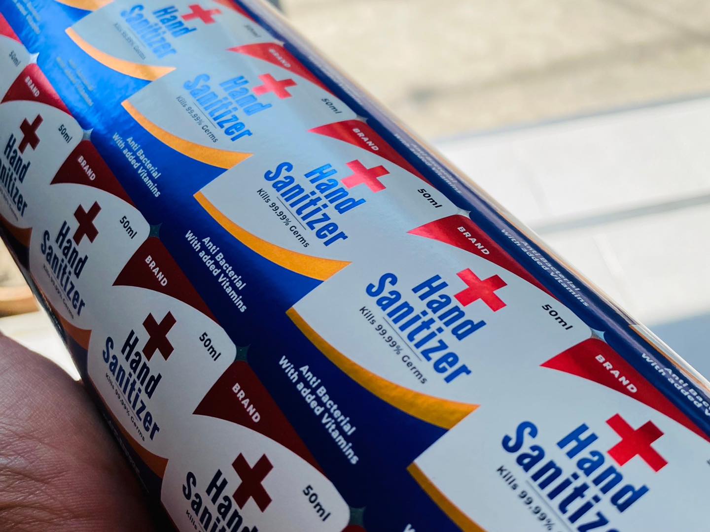 สติ๊กเกอร์ฉลากสินค้าฟอยล์เมทัลลิค