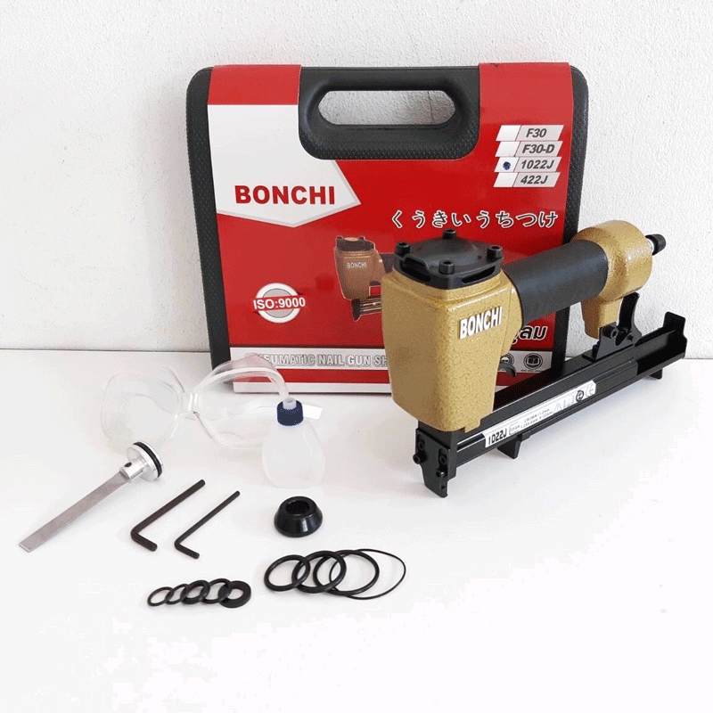 แม็กลม BONCHI ขาคู่ 1022J ปืนยิงแม็คขาคู่