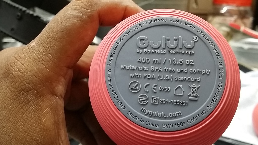 ซ่อมกระติกน้ำอัจฉริยะ ยี่ห้อ Gululu อาการไม่มีเสียง