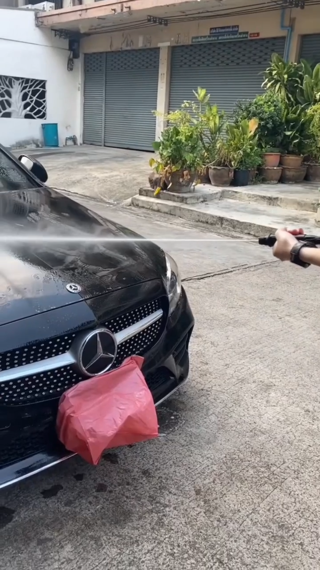 เครื่องอัดฉีดแรงดันสูง Onsen 420 บาร์ ปรับความแรงบาร์ได้ 100-420 บาร์ จะฉีดเบา ฉีดแรง