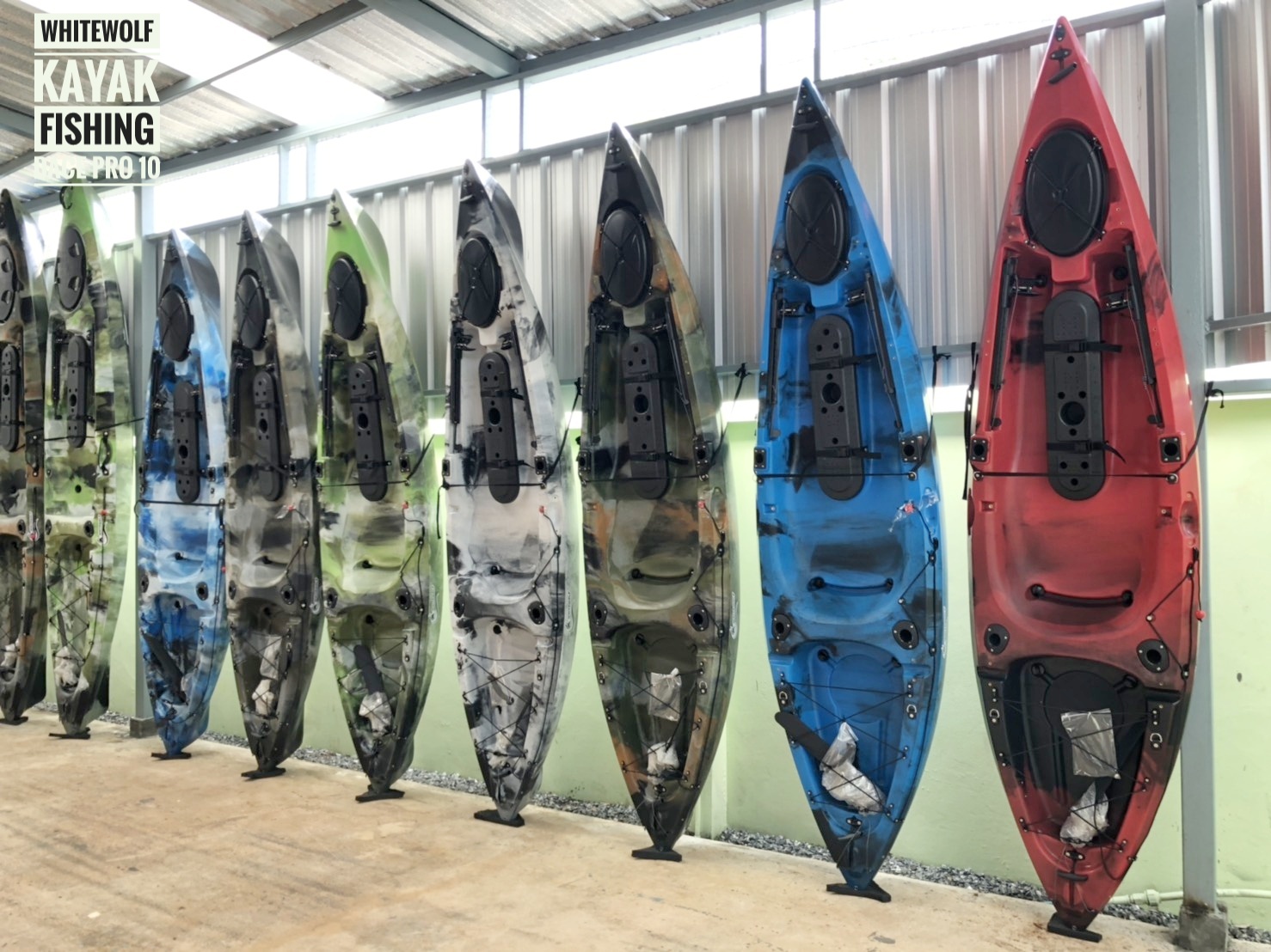 เรือคายัคตกปลา 10 ฟุต / Fishing kayak 10 ft