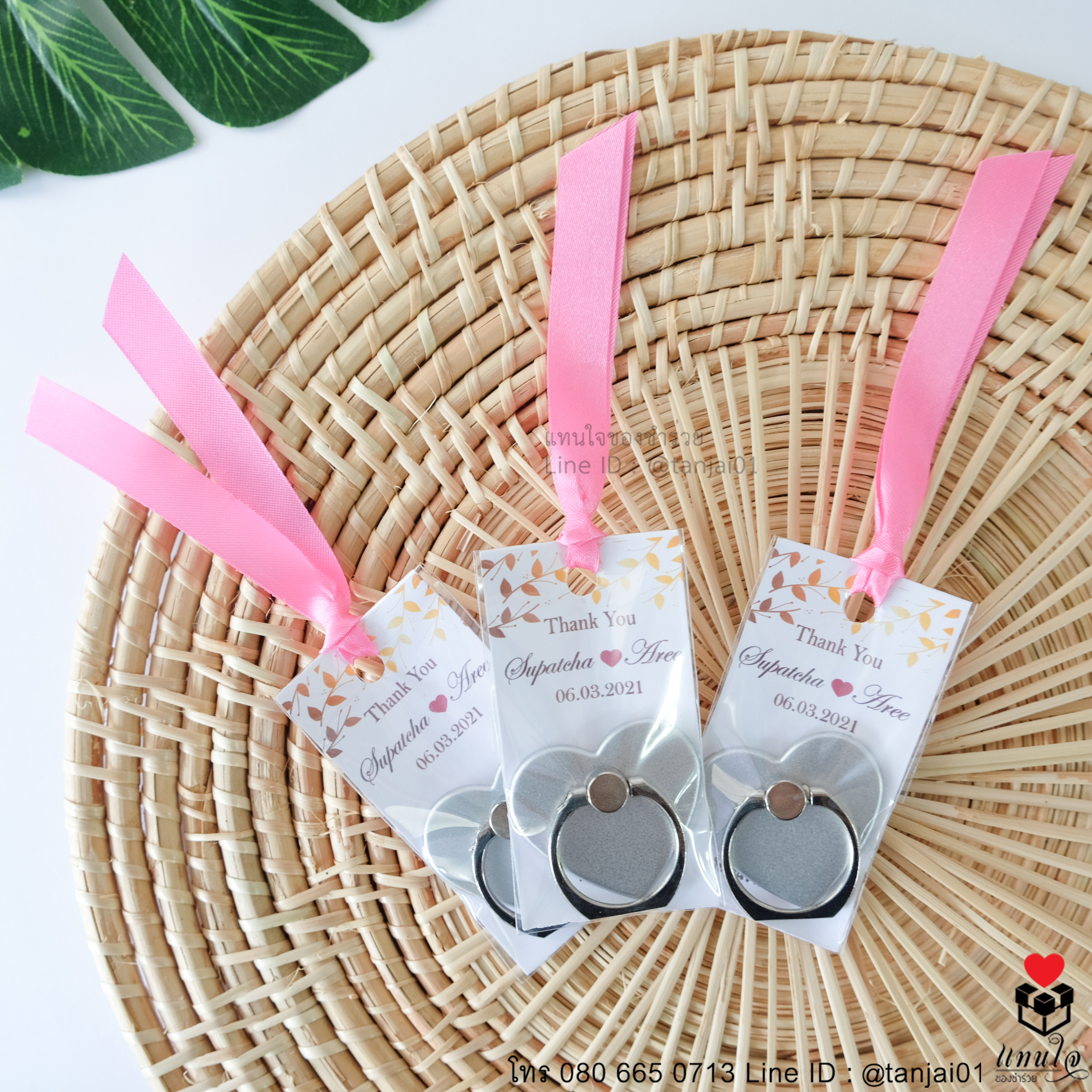 ของชำร่วยงานแต่งงาน ของแจกงานแต่งาน ของที่ระลึกงานแต่งงาน แหวนติดโทรศีพท์ 10