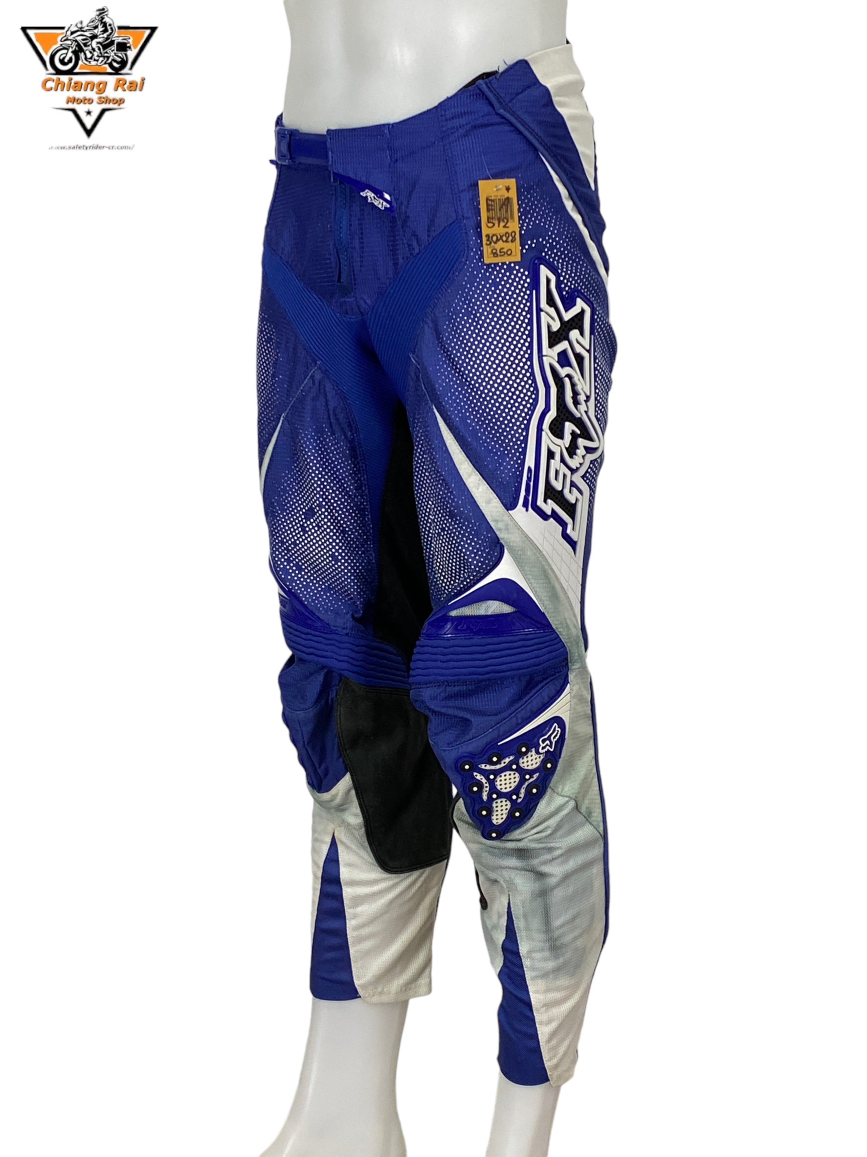 กางเกงขี่มอเตอร์ไซด์ ( มือสอง ) E&A 512: เอว 30" ยาว 28" **FOX**