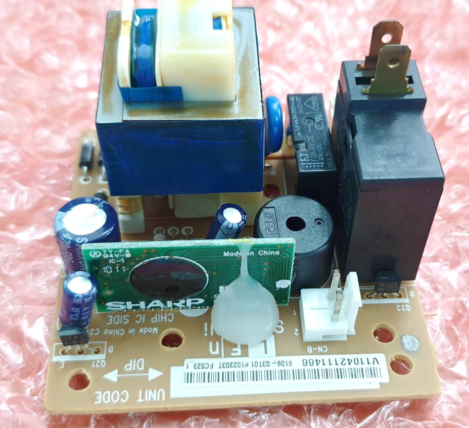 DPWBFC523WRUZ1 เมนบอร์ด SHARP รุ่น R-285,R-286