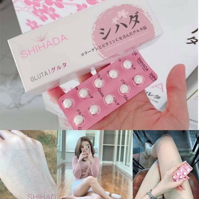 Shihada Gluta 3 แผง Set ทดลอง 30 เม็ด