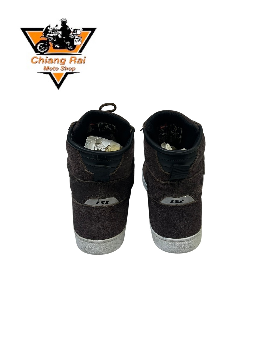 รองเท้าขี่มอเตอร์ไซด์( มือสอง) RCBT-141 Size ขนาดจากป้าย 44:EUR / 10:UK / 28:Cm.(LS2)