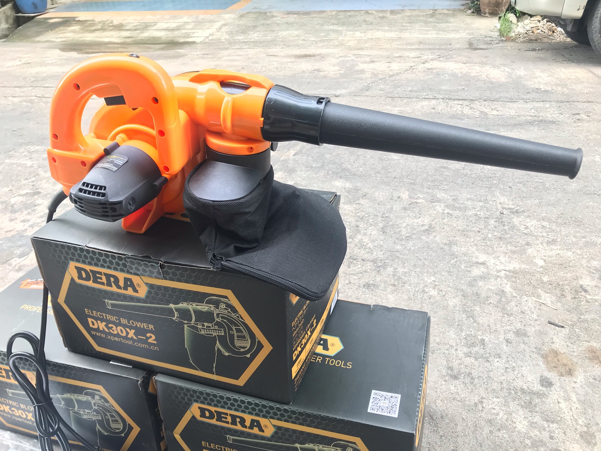 เครื่องเป่าลม+ดูดฝุ่นไฟฟ้าDERA DK-30X-2 เครื่องเป่าลม 2 ระบบ