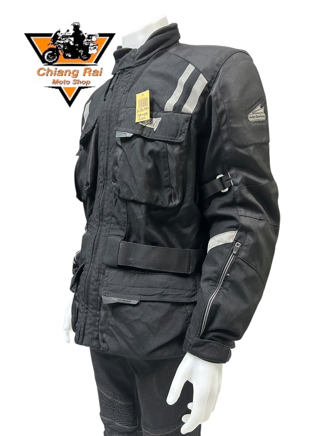 เสื้อขี่มอเตอร์ไซด์( มือสอง) RCTA 792 อก 54" ยาว 28 (2XL) **Hein Gericke**