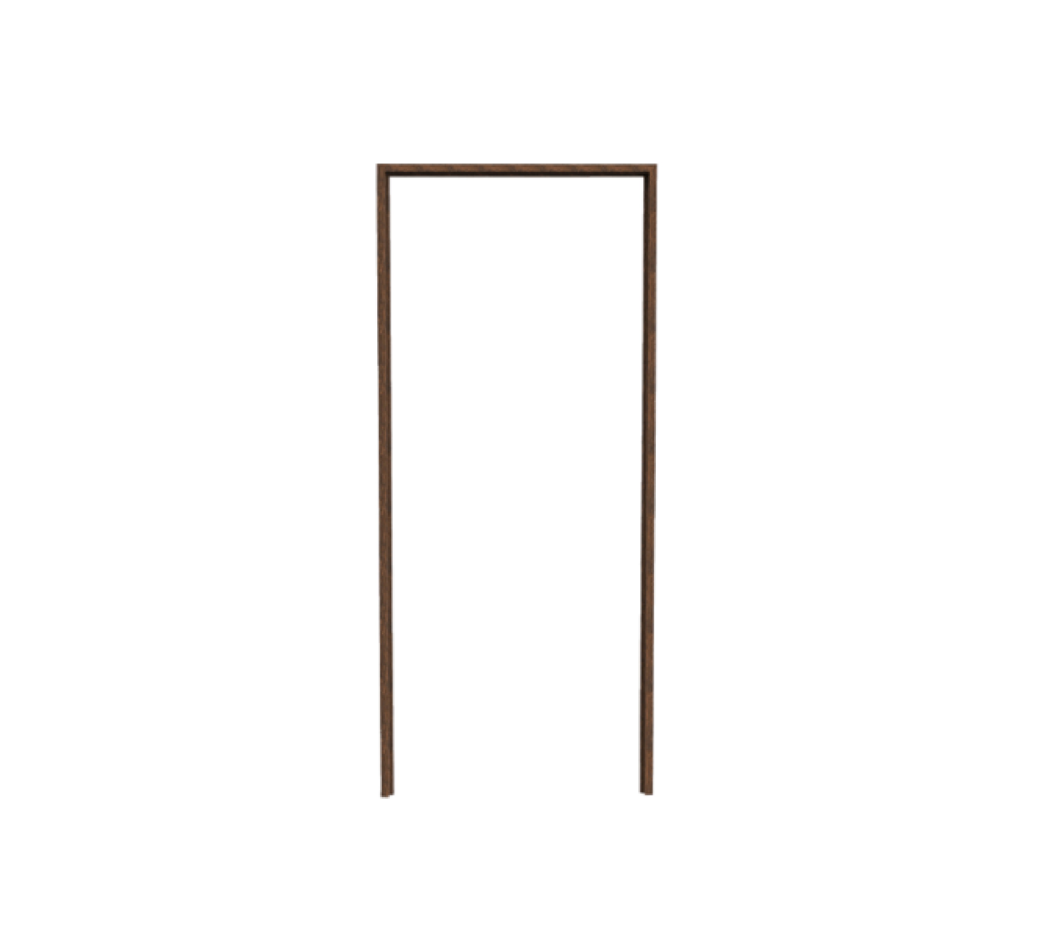 WELLINGTAN วงกบประตู ABS ABS-AF1-04 70x200ซม. BROWN TEAK