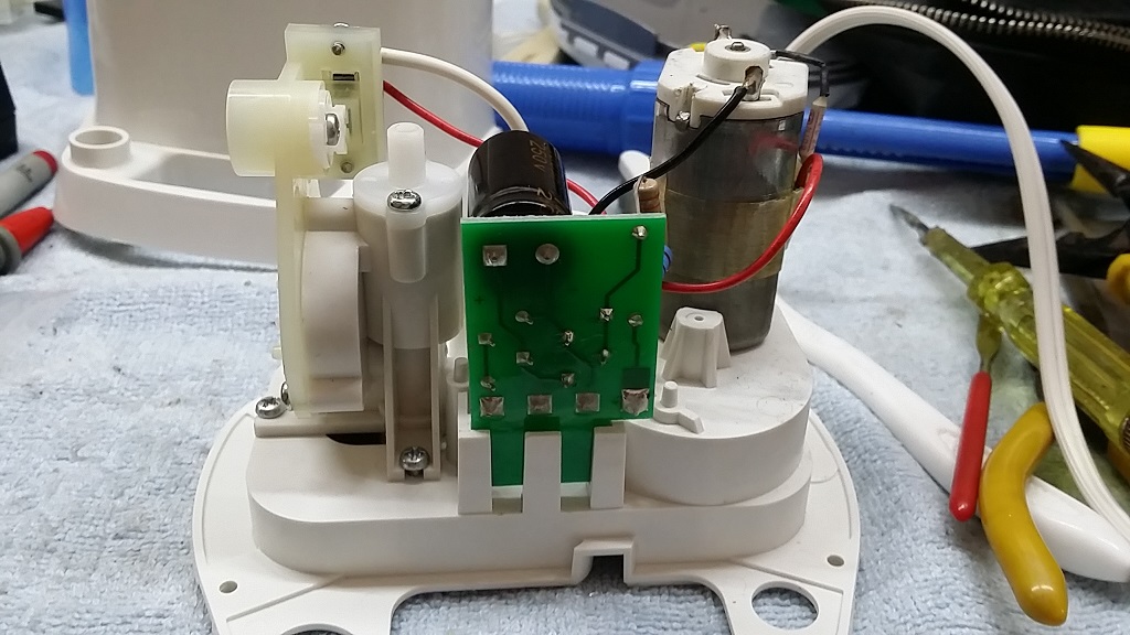 ซ่อมเครื่องทำความสะอาดฟัน ยี่ห้อ WATERPIK รุ่น WP-207W_WP-305W อาการเปิดไม่ติด