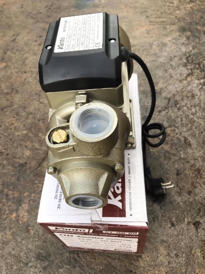 ปั๊มน้ำหอยโข่ง ดีไซน์ใหม่ รุ่น QB ยี่ห้อ Kanto