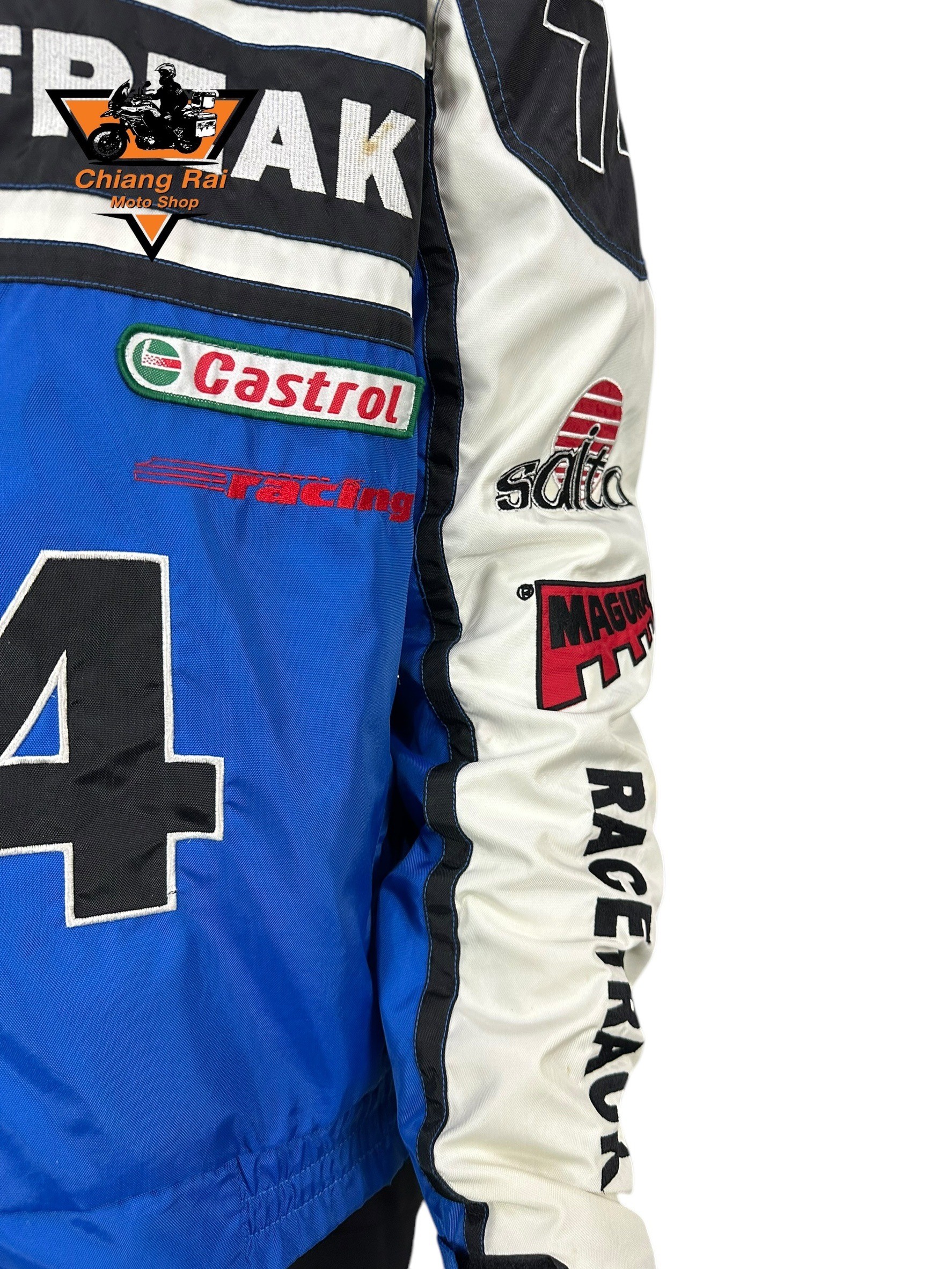 เสื้อขี่มอเตอร์ไซด์( มือสอง) RCSA 987 : อก 56" ยาว 24" (2XL) **SPEED FAST**