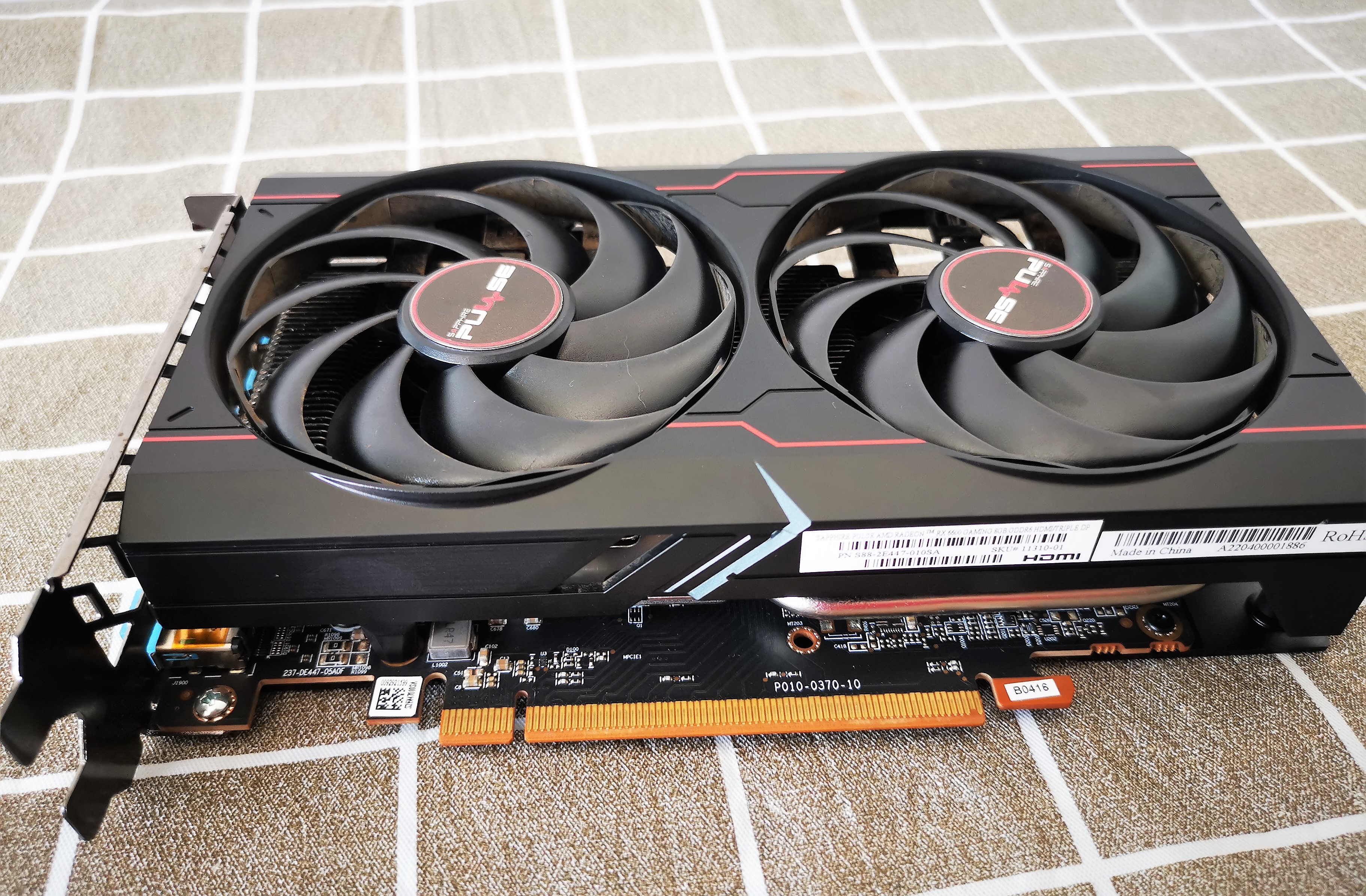 Sapphire Pulse RX 6600 Gaming 8GB GDDR6