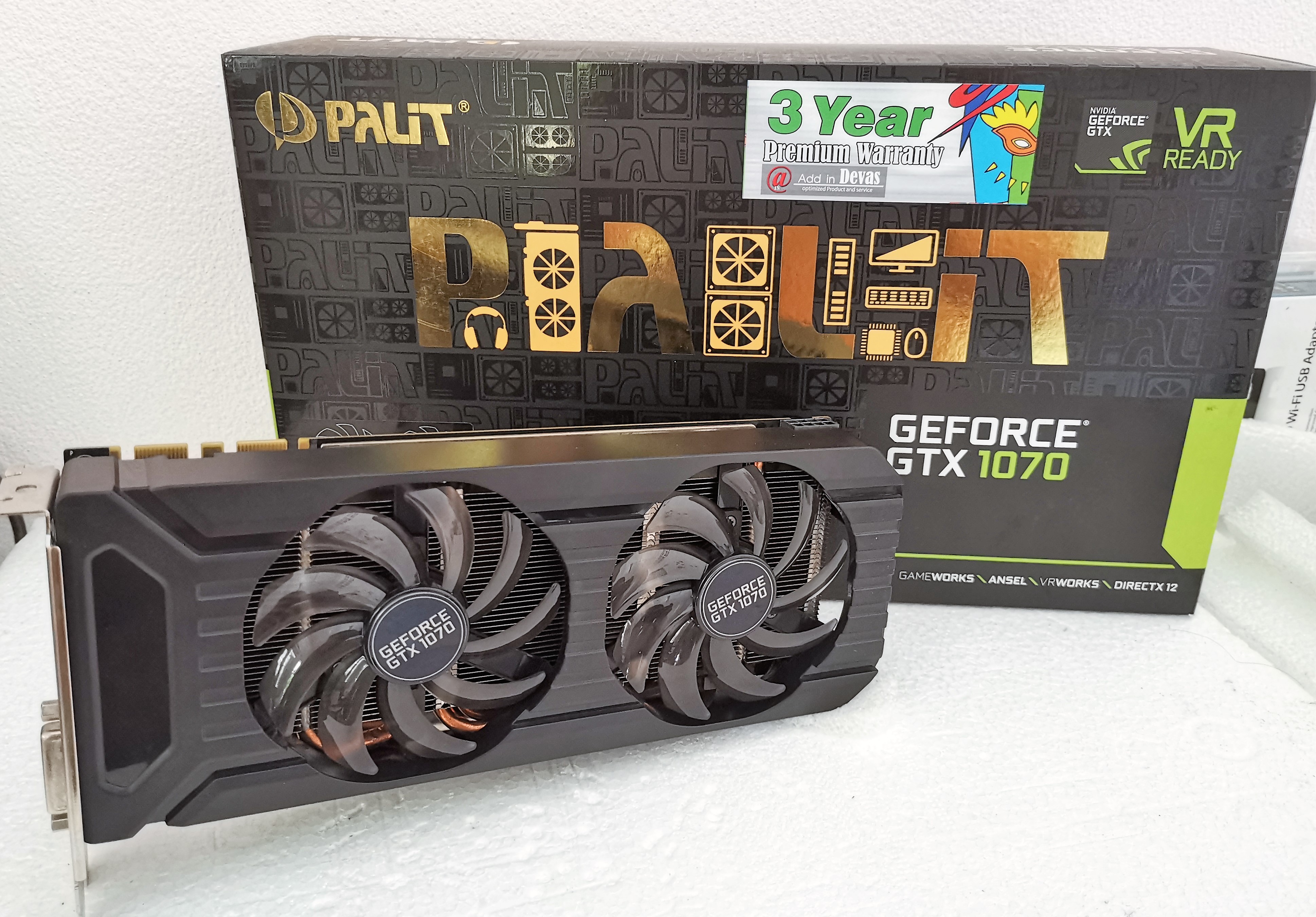 PALIT GTX1070 8GB Dual Fan