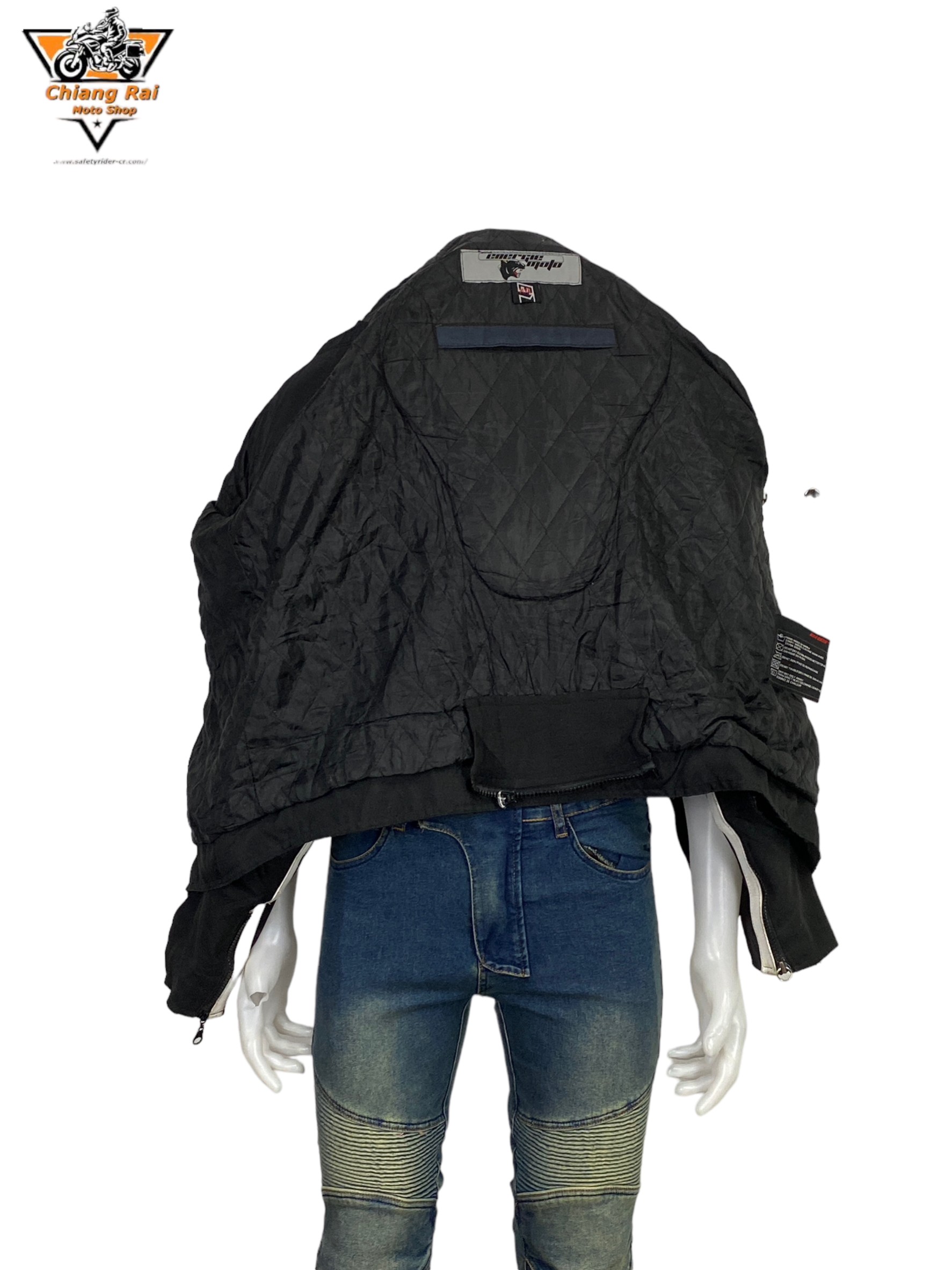 เสื้อขี่มอเตอร์ไซด์( มือสอง) RCSA 699: อก 50-52" ยาว 27" (XL)**ener giemoto**