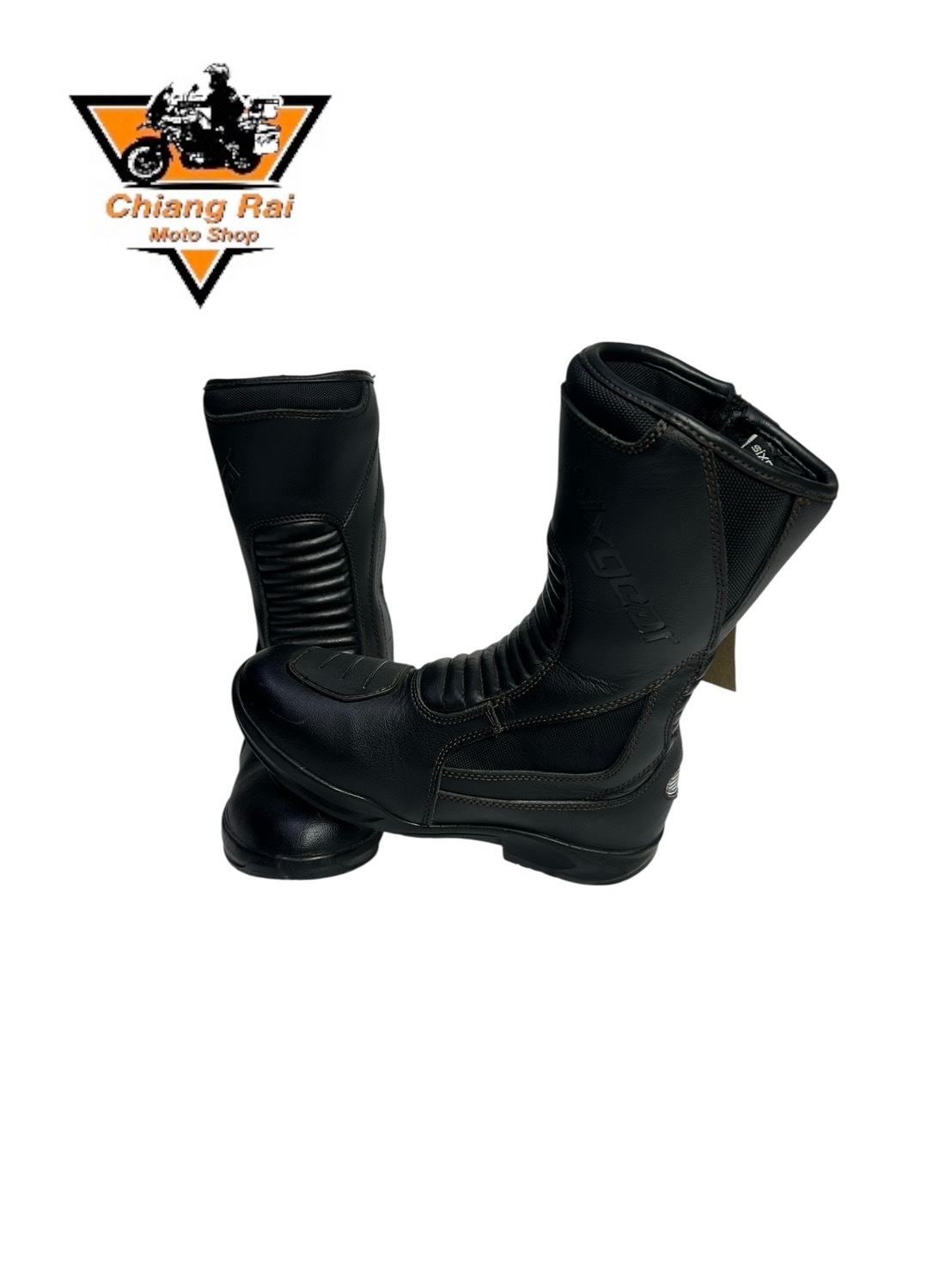 รองเท้าขี่มอเตอร์ไซด์( มือสอง) RCBT-122 Size ขนาดจากป้าย 38:EUR / 5:UK / 24:Cm.(Sixgear)