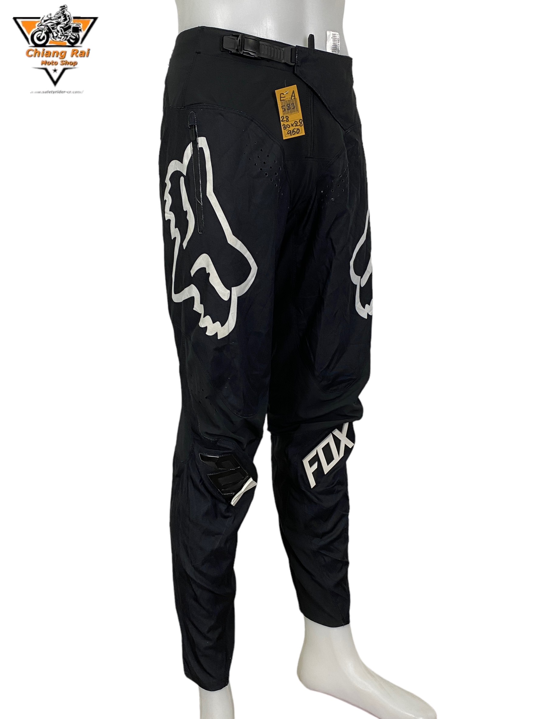 กางเกงสำหรับขี่มอเตอร์ไซด์ ( มือสอง ) E&A 583: เอว 28-30" ยาว 28" **FOX**