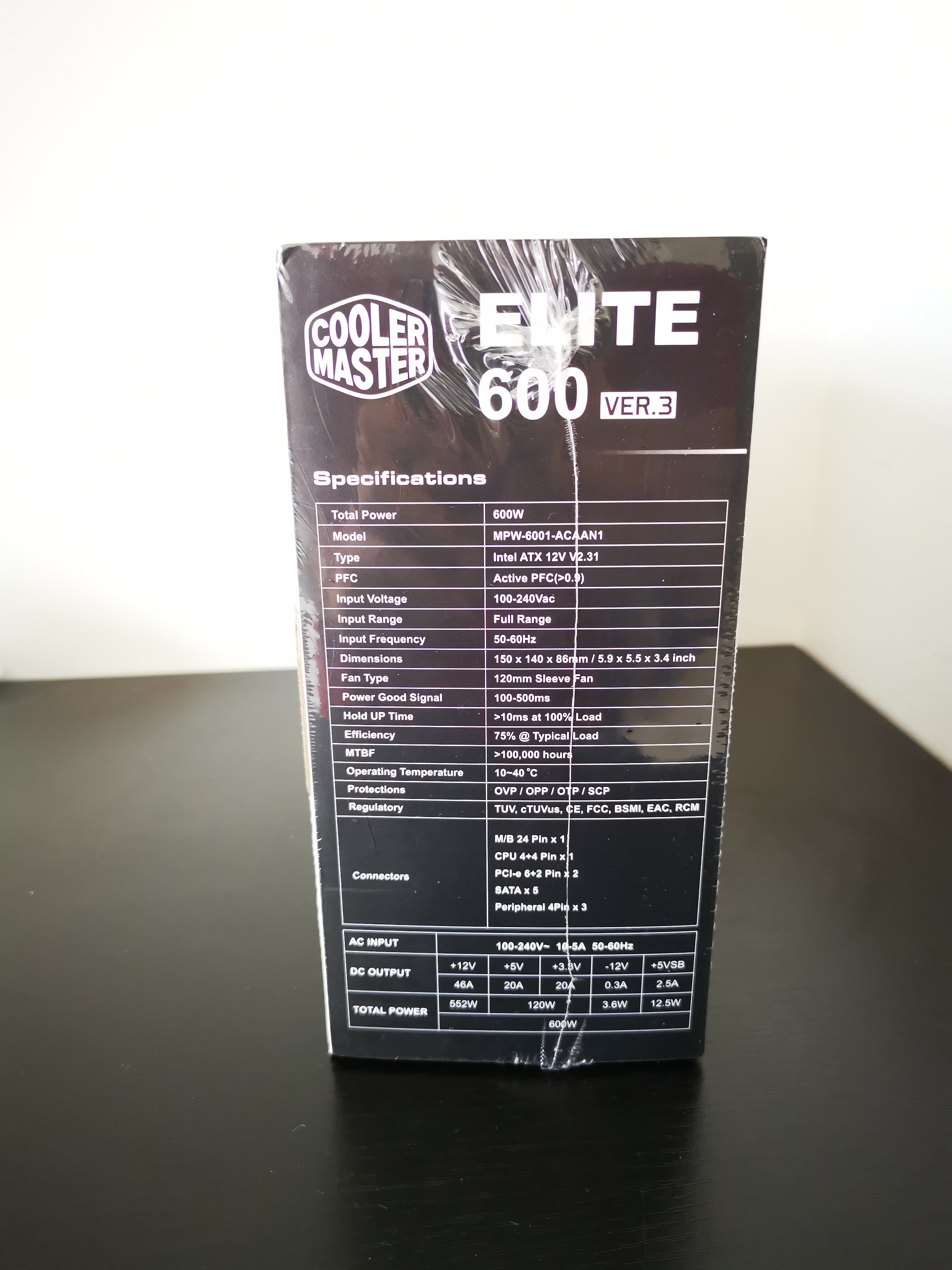 PSU Cooler Master ELITE 600W V3