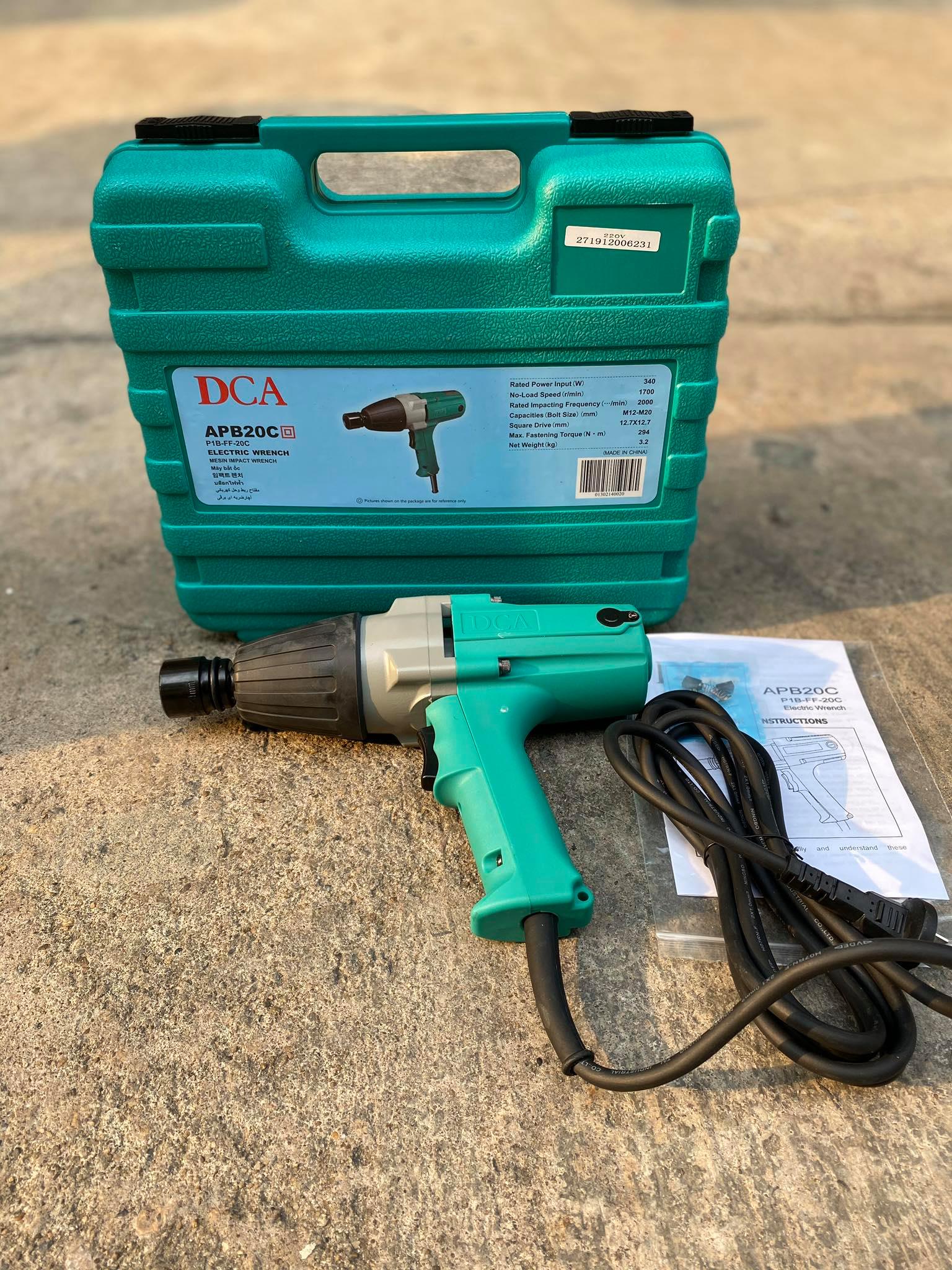 บล็อกไฟฟ้า DCA 4 หุน พร้อมลูกบล็อกเบอร์ 24