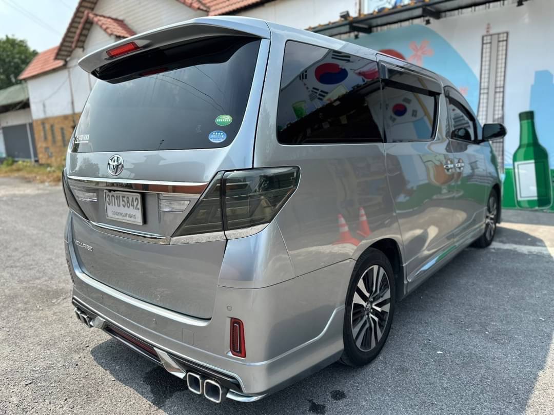 Toyota Vellfrie 2.4 Zg Edition ปี 2014 แท้